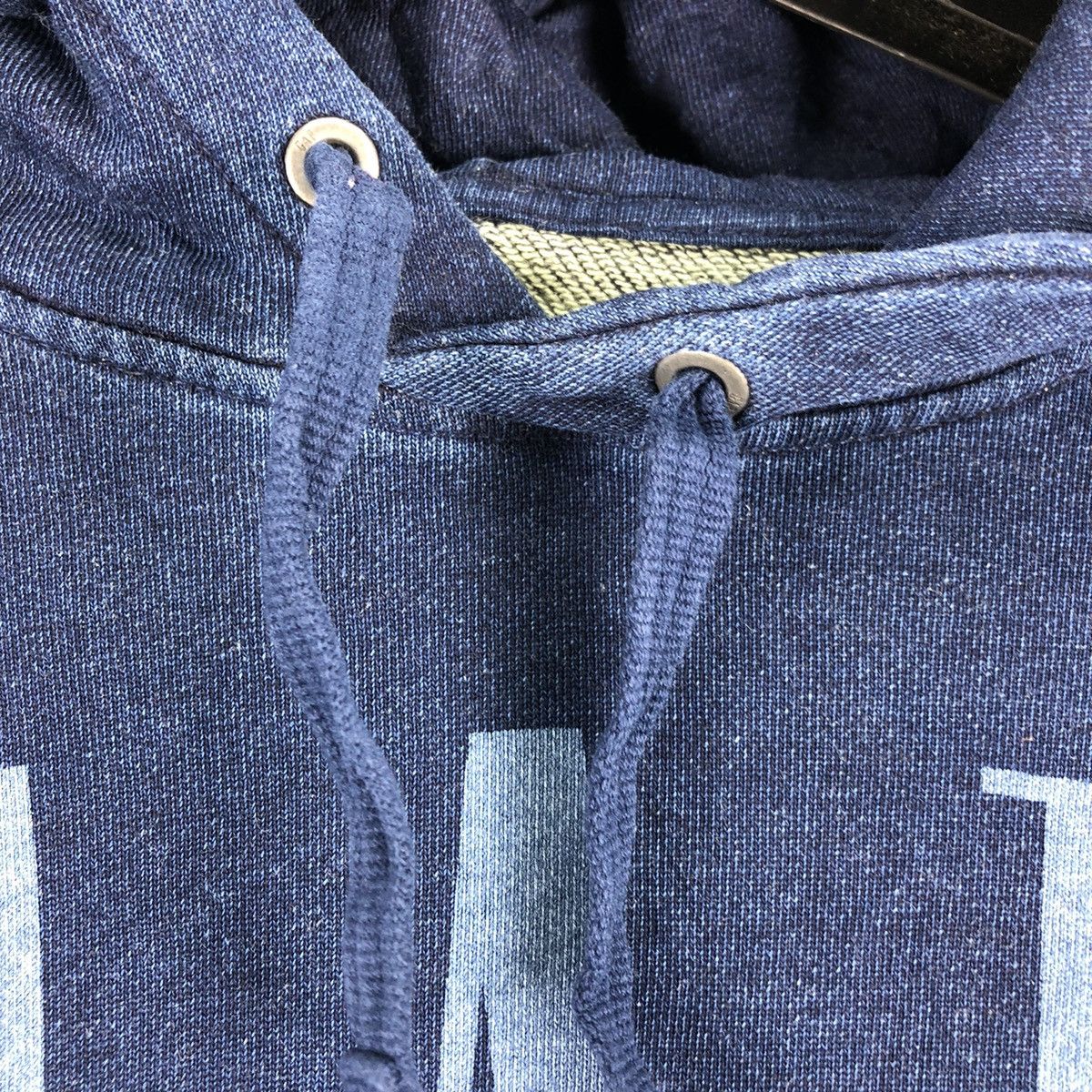 Gap GAP Big Logo Indigo Blue Denim Sweatshirt Hoodie Pullover Size US L / EU 52-54 / 3 - 7 Thumbnail