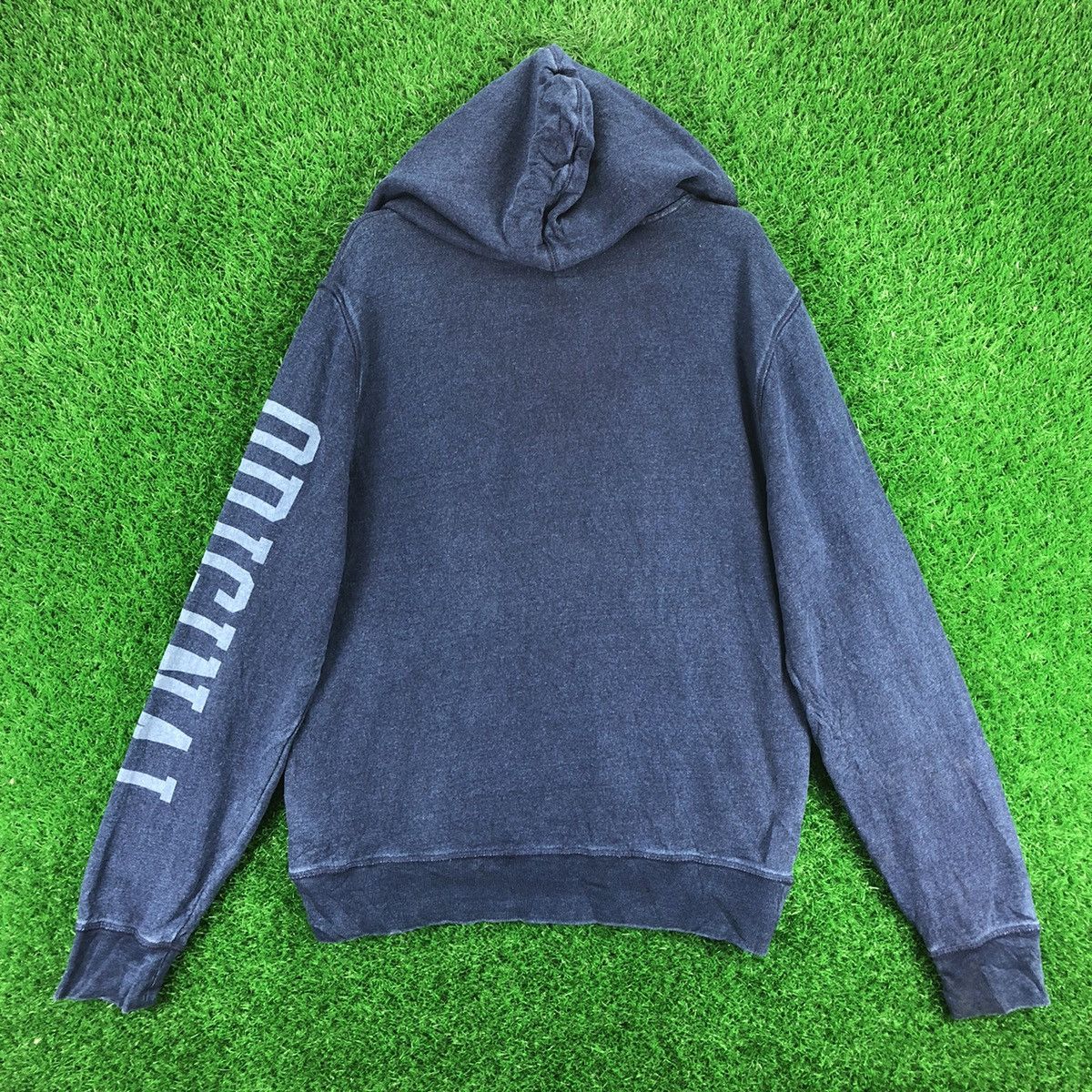 Gap GAP Big Logo Indigo Blue Denim Sweatshirt Hoodie Pullover Size US L / EU 52-54 / 3 - 4 Thumbnail