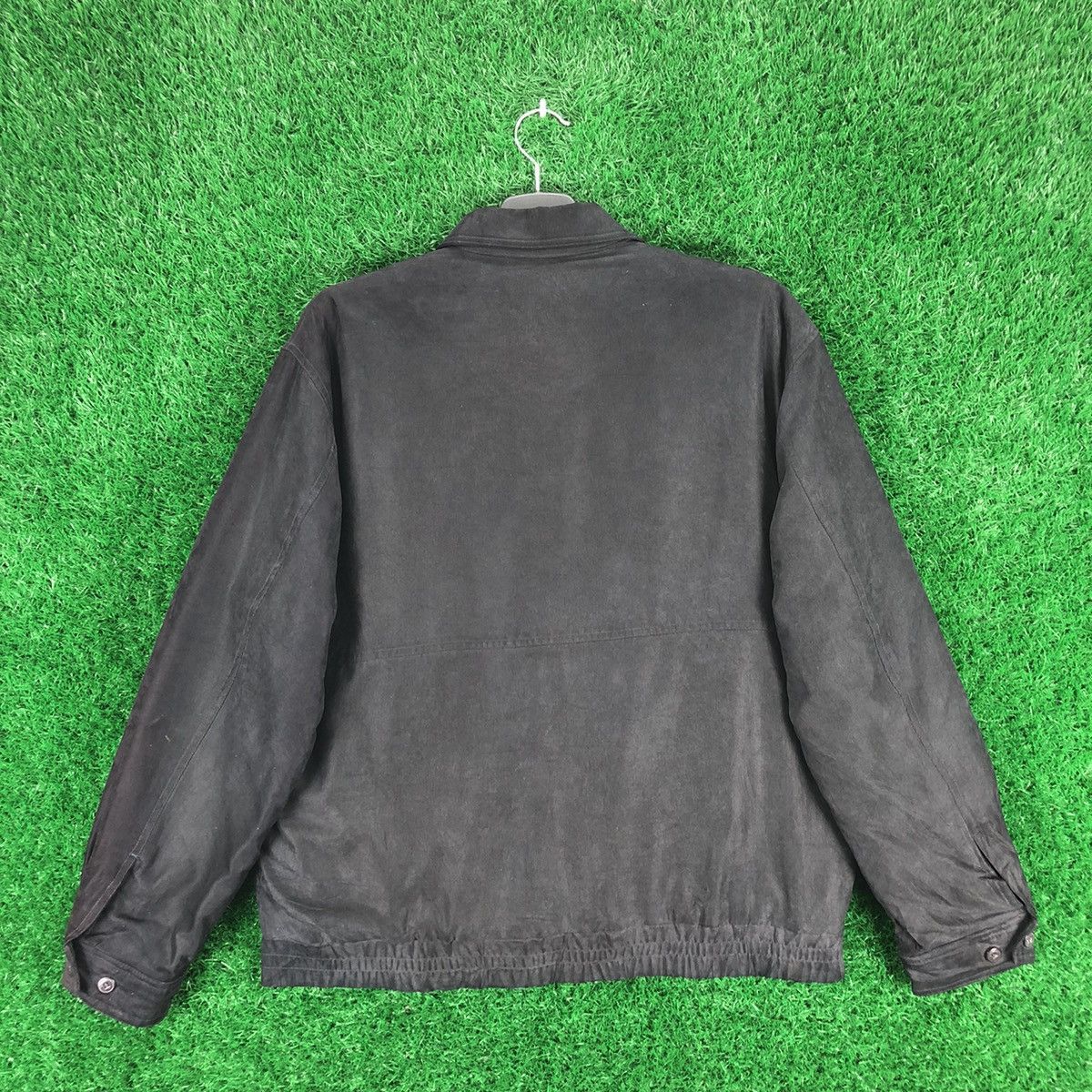 Japanese Brand Vintagw 80's Work Casual Zipper Jacket by Troy Bros Size US L / EU 52-54 / 3 - 4 Thumbnail