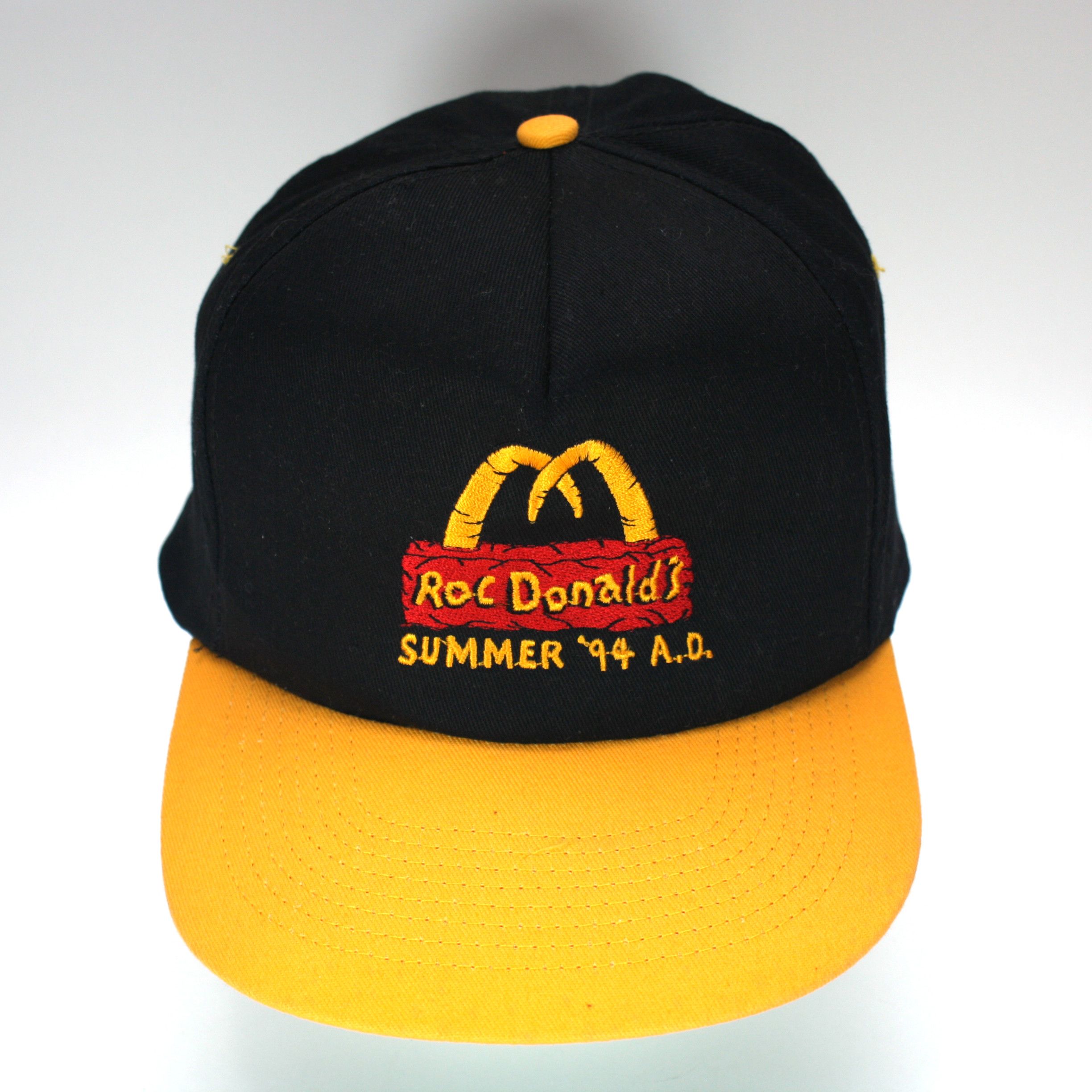 Cartoon Network Vintage 1994 The Flintstones RocDonald’s SUMMER '94 Hat Cap Size ONE SIZE - 1 Thumbnail