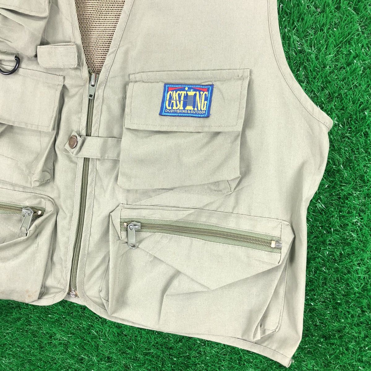 Japanese Brand Vintage 90's Vest Multi Pocket Casting Fishing & Outdoor Size US M / EU 48-50 / 2 - 3 Thumbnail