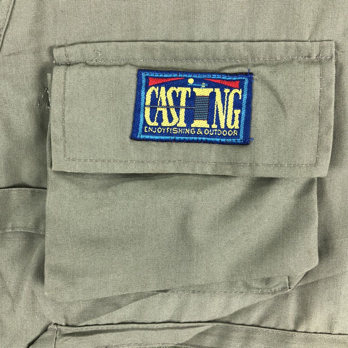 Japanese Brand Vintage 90's Vest Multi Pocket Casting Fishing & Outdoor Size US M / EU 48-50 / 2 - 7 Thumbnail