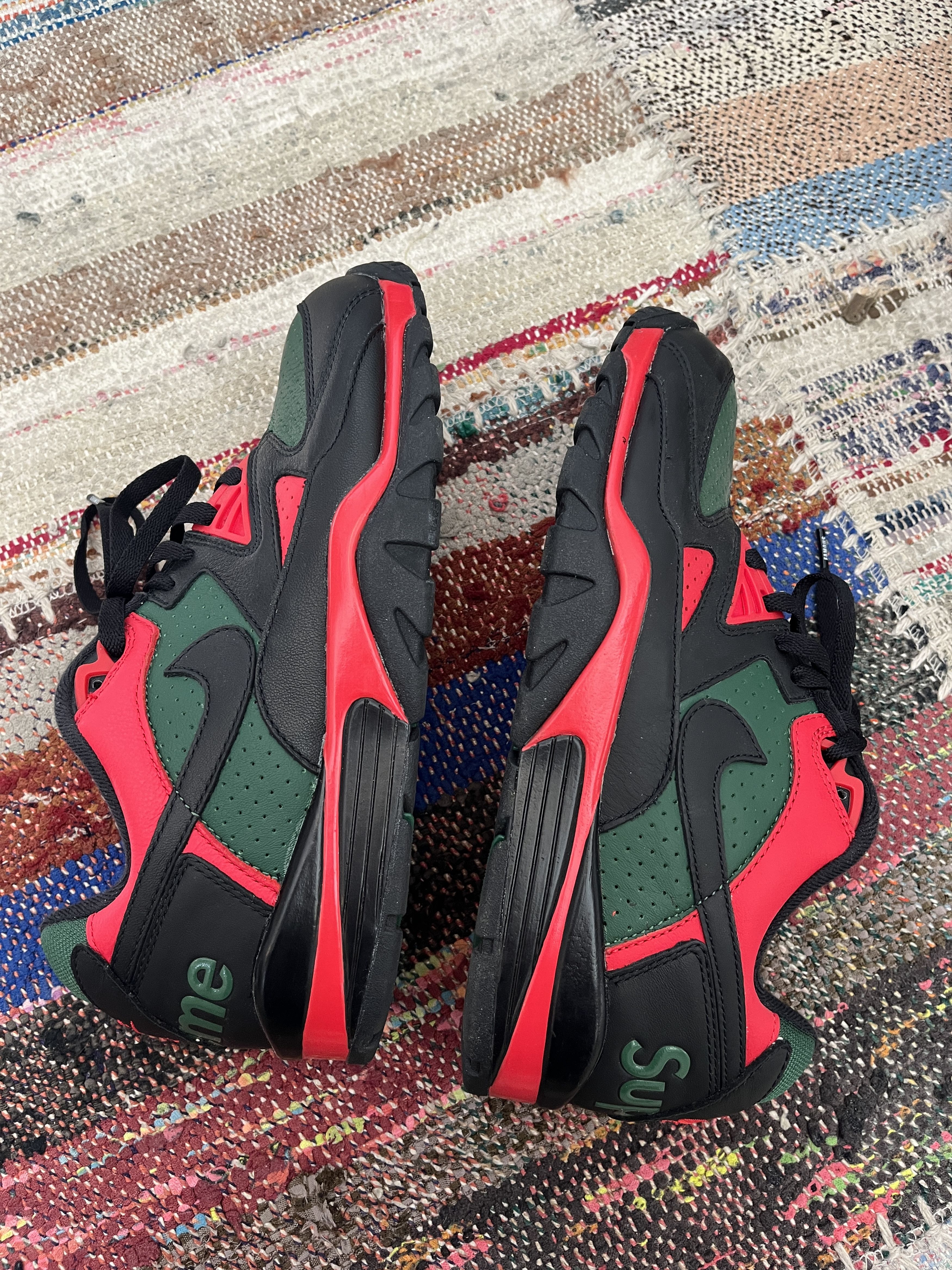 Nike × Supreme Supreme x Nike Cross Trainer Low 2021 Black/Green/Red, US 10 Size US 10 / EU 43 - 6 Thumbnail
