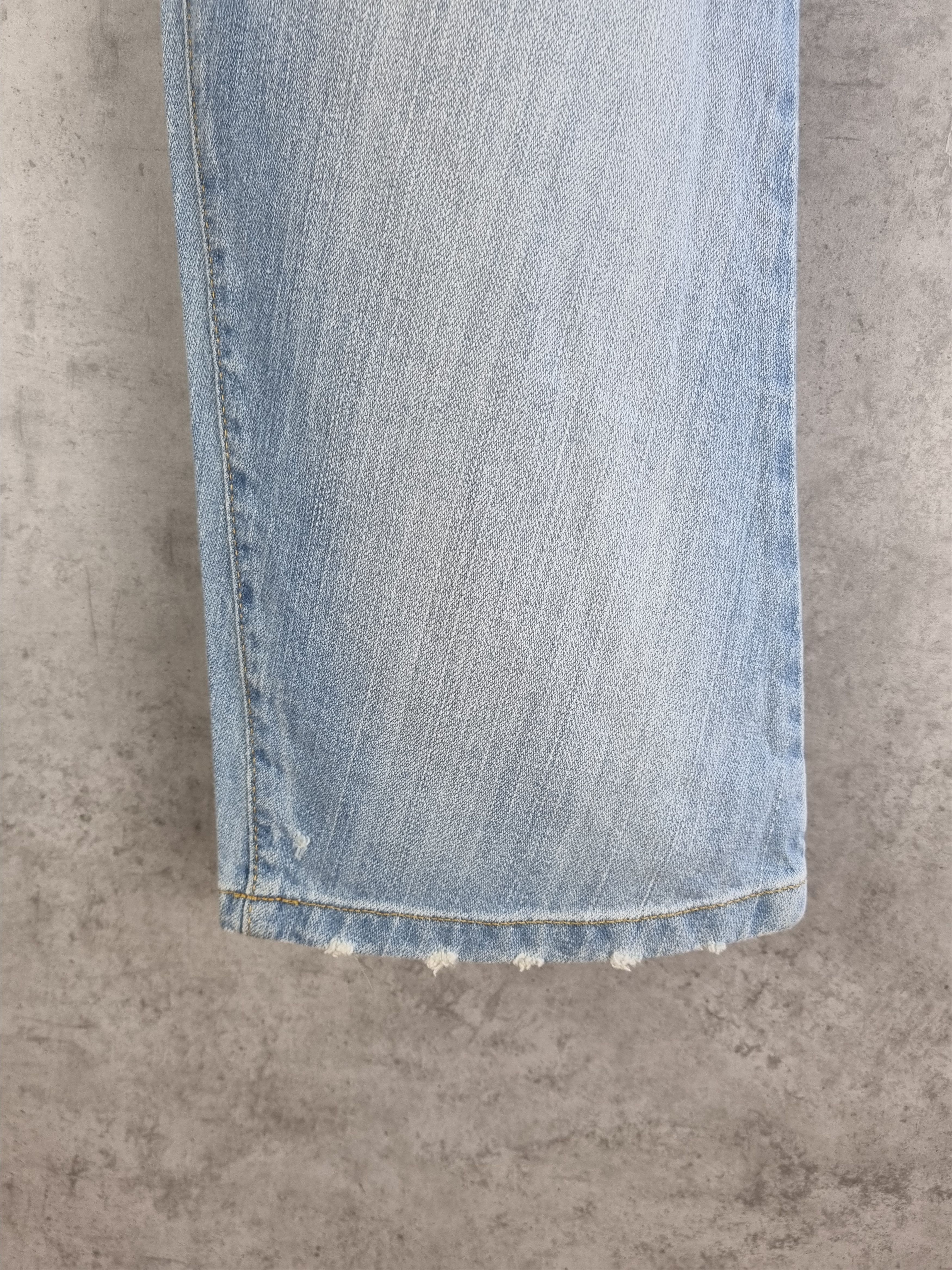 Dolce & Gabbana New Dolce and Gabbana Ripped Italy made Denim Jeans Size US 33 - 17 Thumbnail