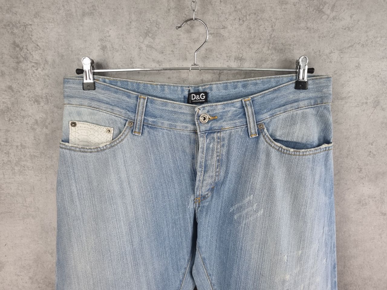 Dolce & Gabbana New Dolce and Gabbana Ripped Italy made Denim Jeans Size US 33 - 10 Thumbnail