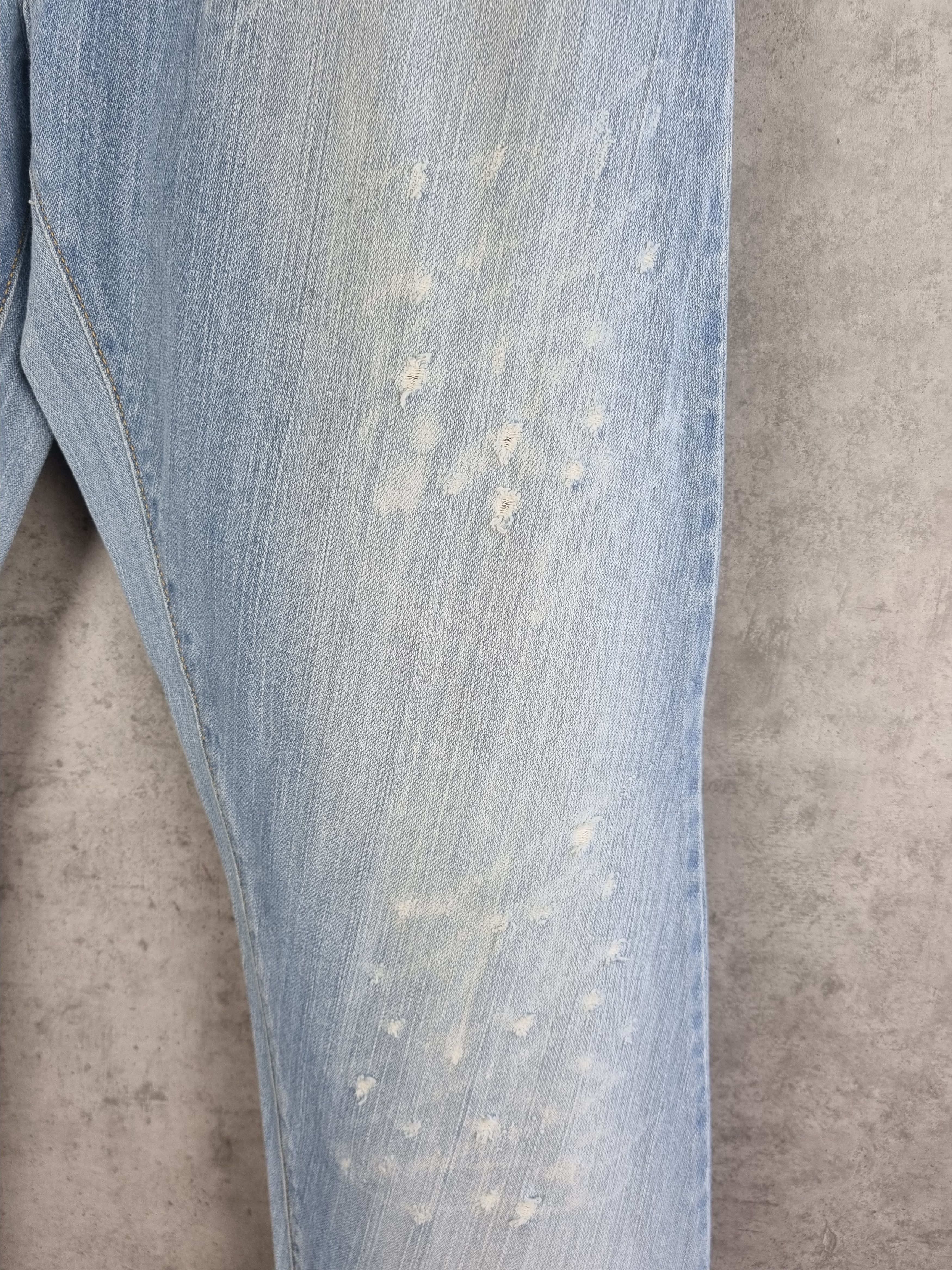 Dolce & Gabbana New Dolce and Gabbana Ripped Italy made Denim Jeans Size US 33 - 4 Thumbnail