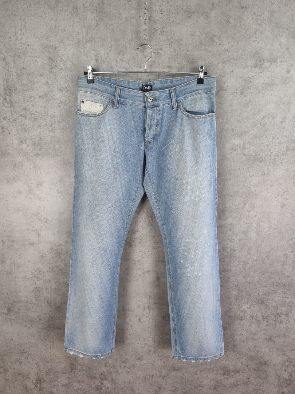 Dolce & Gabbana New Dolce and Gabbana Ripped Italy made Denim Jeans Size US 33 - 19 Thumbnail