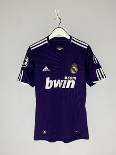 Real Madrid Cristiano Ronaldo Away Purple #7 Adidas Adult Medium Soccer  Jersey