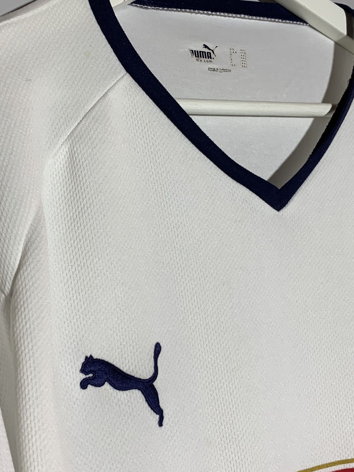 Puma Tottenham Hotspur Puma 2008/09 Y2k Blokecore Football Shirt Size US XXL / EU 58 / 5 - 5 Thumbnail