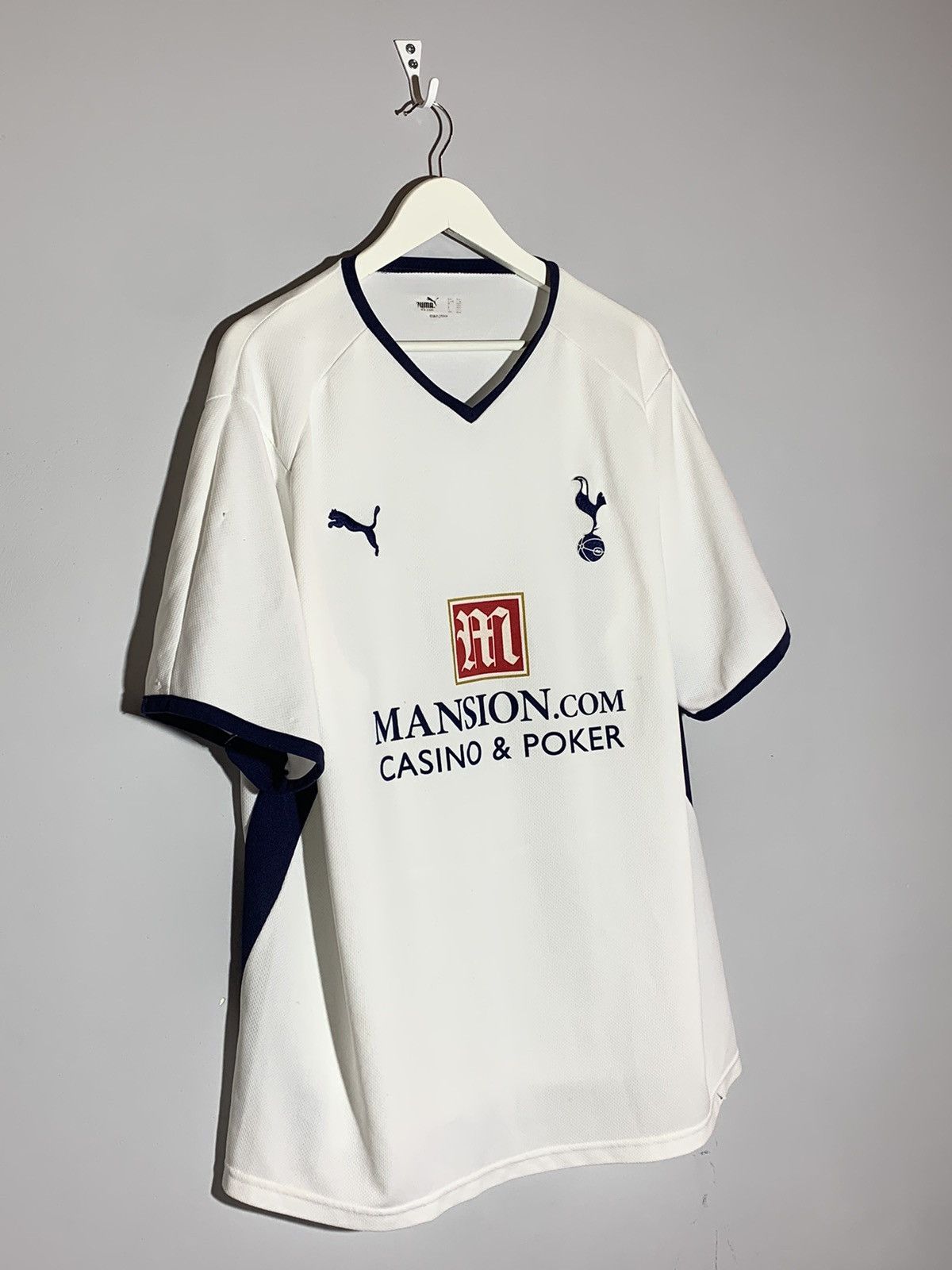 Puma Tottenham Hotspur Puma 2008/09 Y2k Blokecore Football Shirt Size US XXL / EU 58 / 5 - 2 Thumbnail