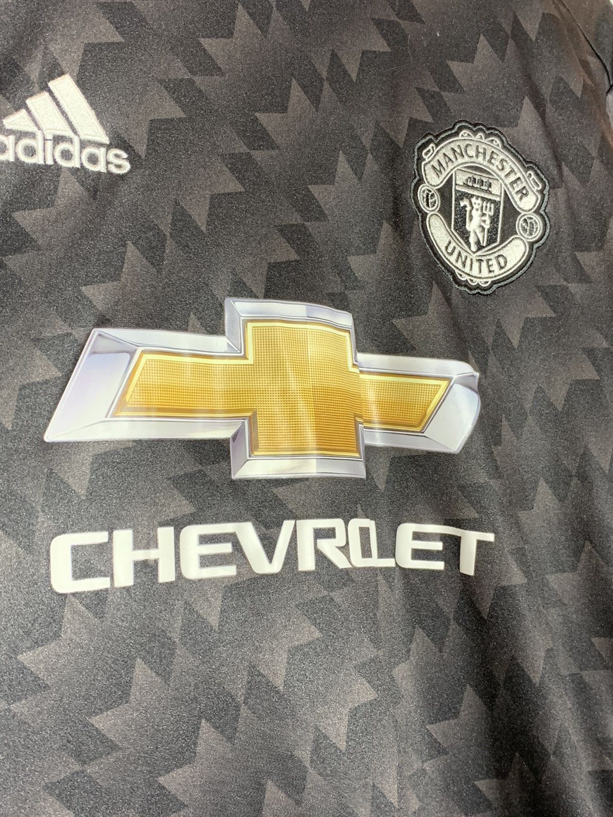 Adidas Manchester United Adidas 2017/18 Away Football Shirt Size US L / EU 52-54 / 3 - 5 Thumbnail