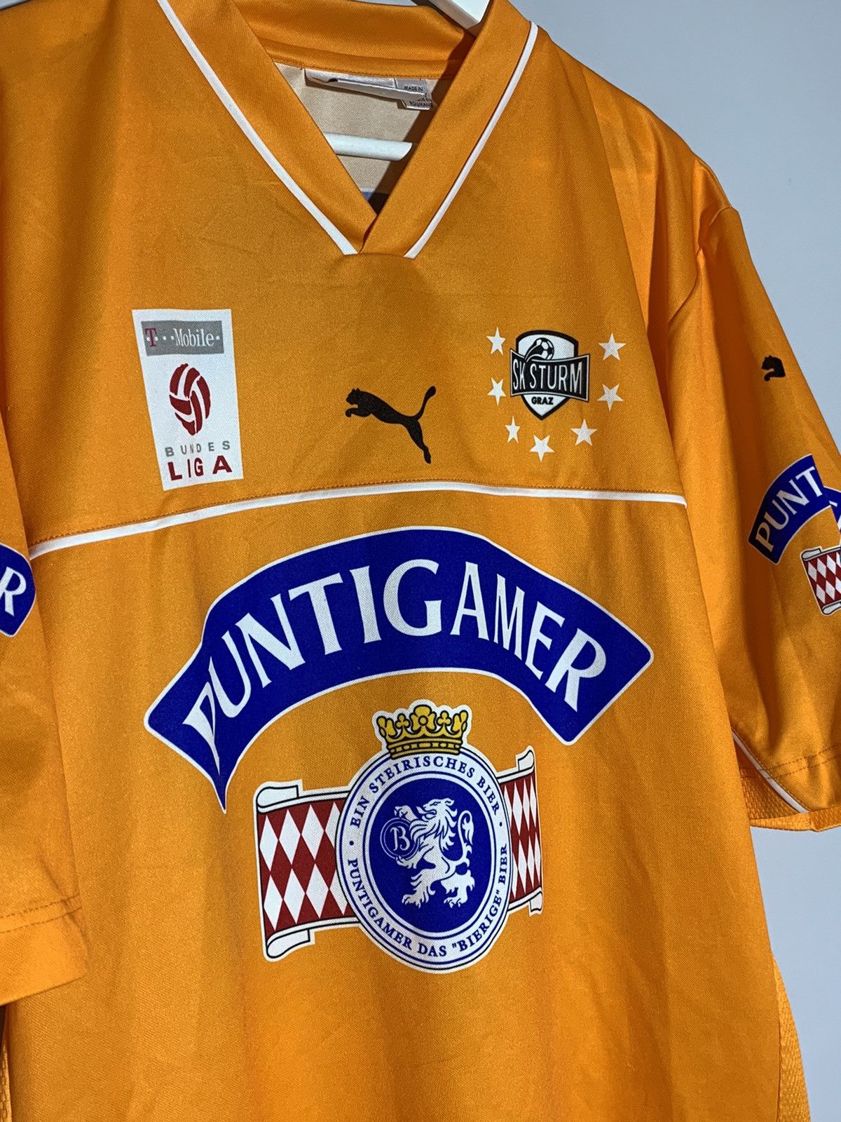 Puma × Vintage #33 Amoah Sturm Graz 2001/02 Puma Vintage Football Shirt Size US XXL / EU 58 / 5 - 4 Thumbnail
