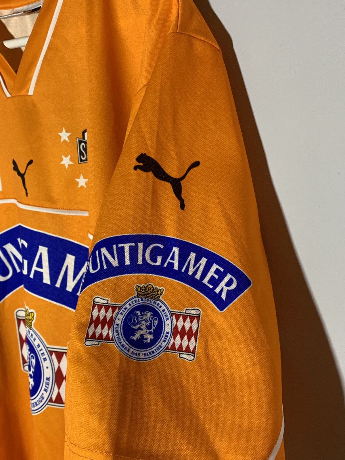 Puma × Vintage #33 Amoah Sturm Graz 2001/02 Puma Vintage Football Shirt Size US XXL / EU 58 / 5 - 7 Thumbnail