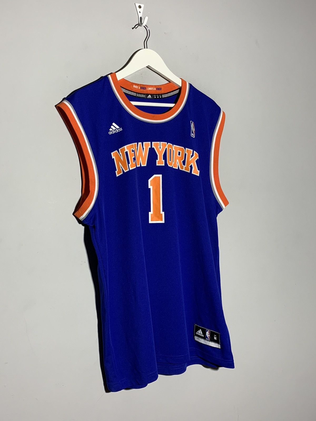Adidas × NBA #1 Stoudemire NBA New York Y2k Streetwear jersey Size US M / EU 48-50 / 2 - 3 Thumbnail
