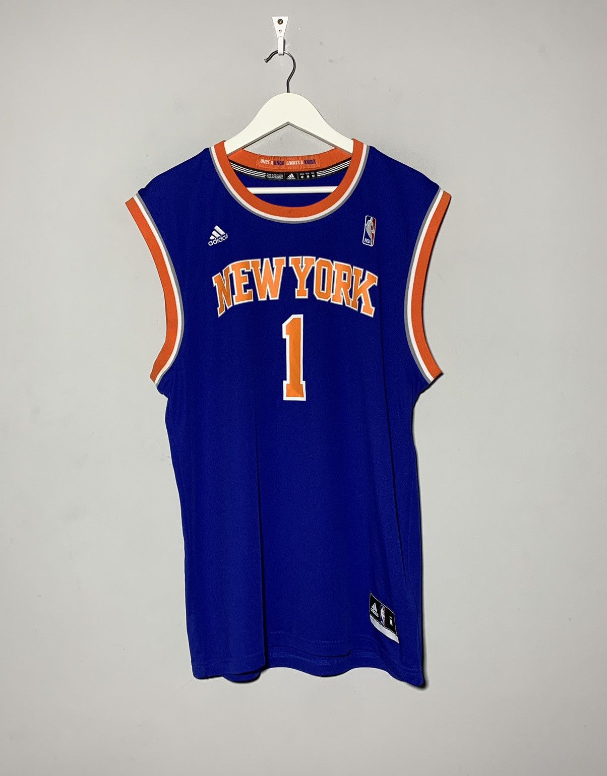 Adidas × NBA #1 Stoudemire NBA New York Y2k Streetwear jersey Size US M / EU 48-50 / 2 - 1 Thumbnail