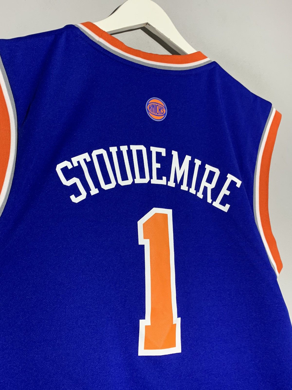 Adidas × NBA #1 Stoudemire NBA New York Y2k Streetwear jersey Size US M / EU 48-50 / 2 - 10 Thumbnail