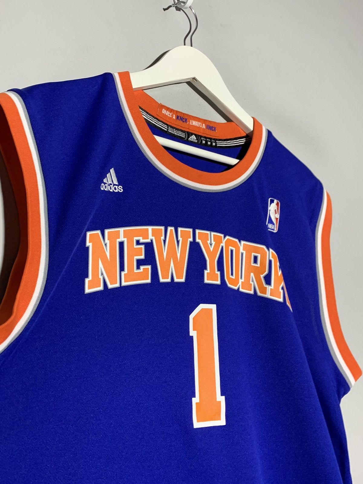 Adidas × NBA #1 Stoudemire NBA New York Y2k Streetwear jersey Size US M / EU 48-50 / 2 - 4 Thumbnail