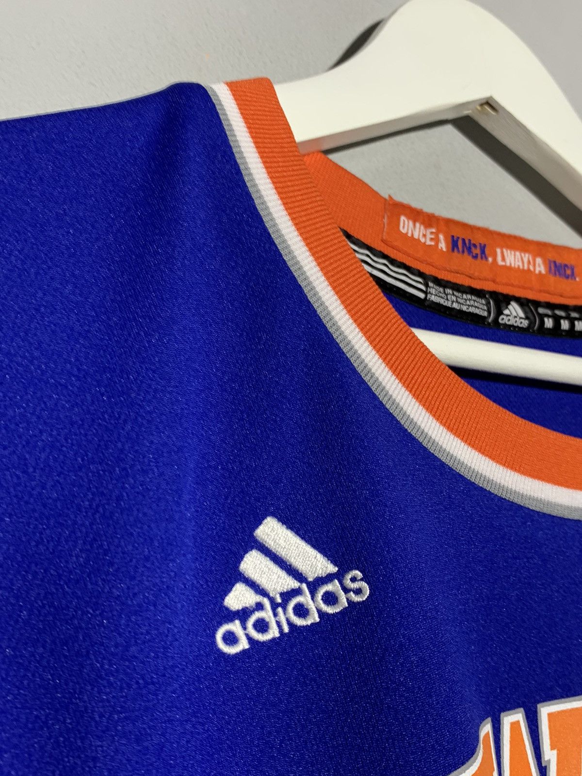 Adidas × NBA #1 Stoudemire NBA New York Y2k Streetwear jersey Size US M / EU 48-50 / 2 - 5 Thumbnail