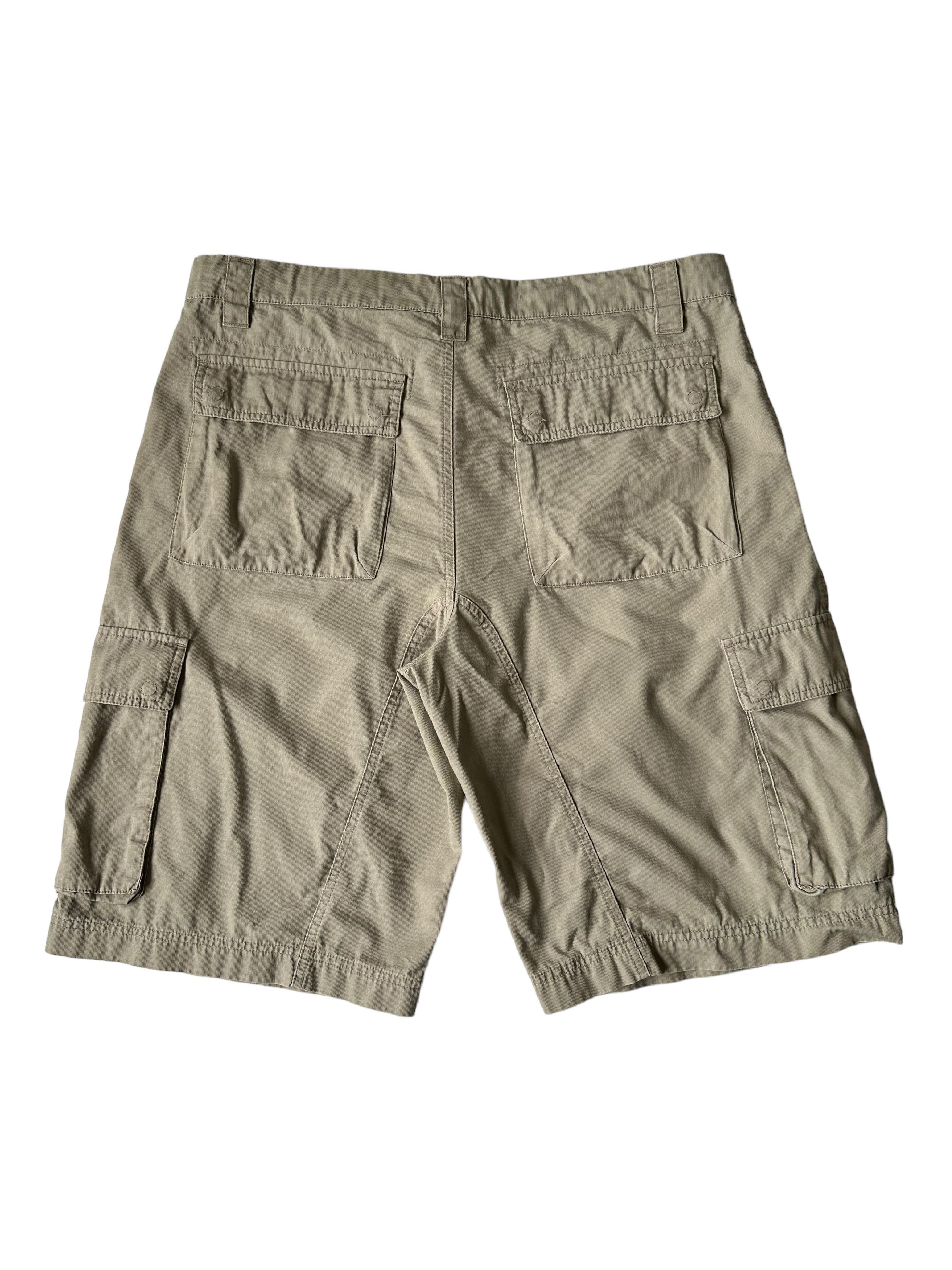 Nike × Vintage Vintage Nike Beige Cargo Shorts (XL) Size US 36 / EU 52 - 6 Thumbnail