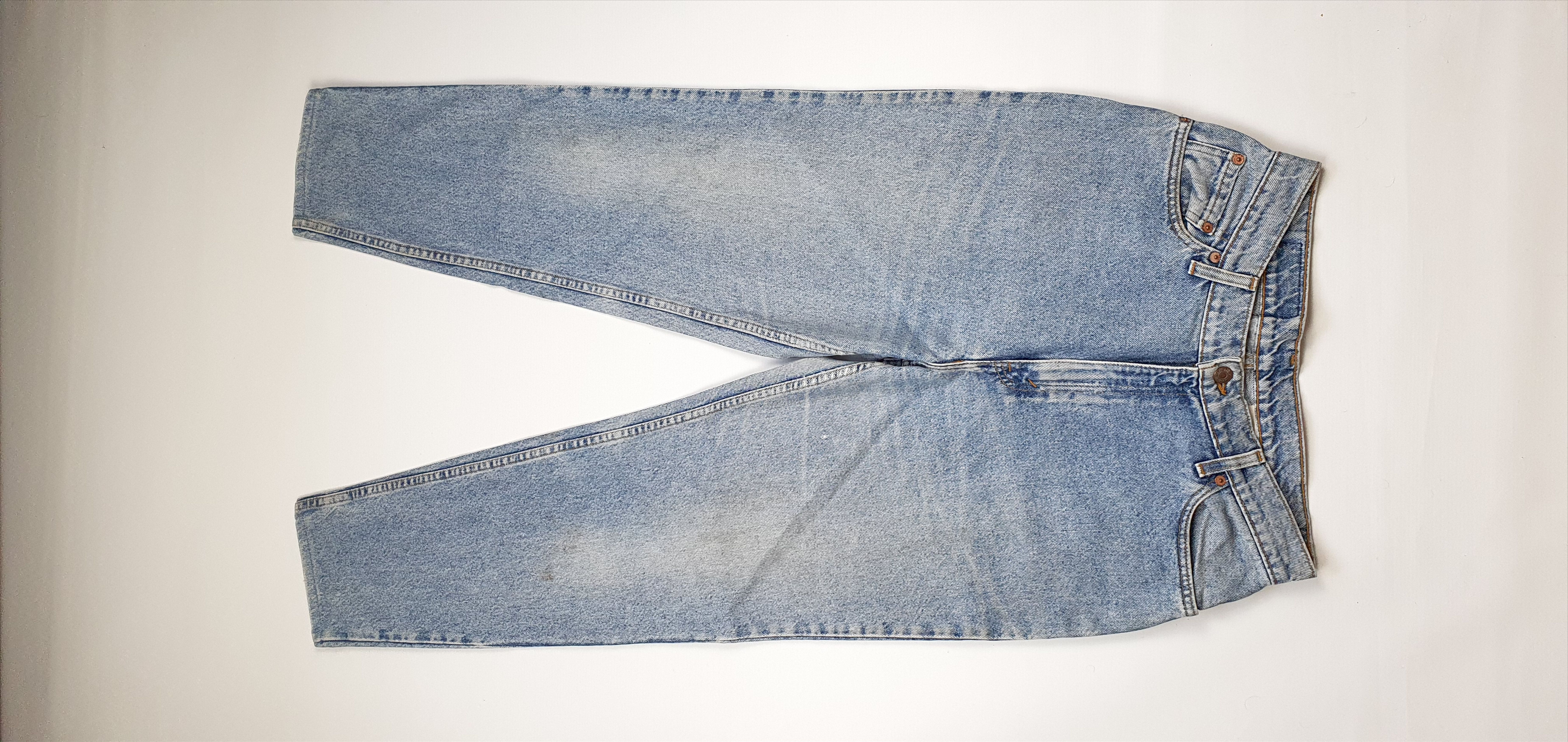 Levi's × Levi's Vintage Clothing 90s LEVIS Tapered leg Vintage Dirty Denim Jeans Size US 31 - 2 Thumbnail