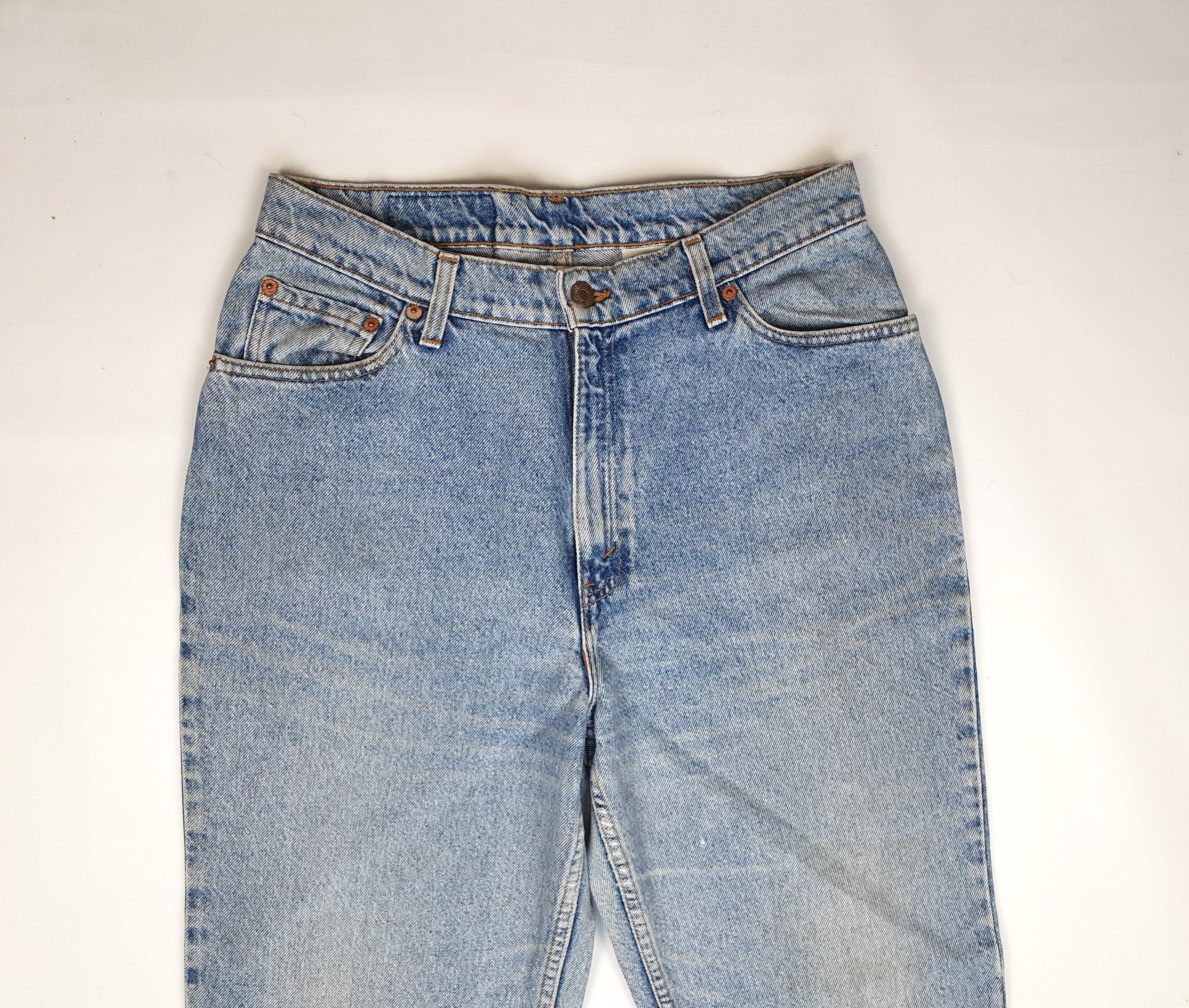 Levi's × Levi's Vintage Clothing 90s LEVIS Tapered leg Vintage Dirty Denim Jeans Size US 31 - 6 Thumbnail