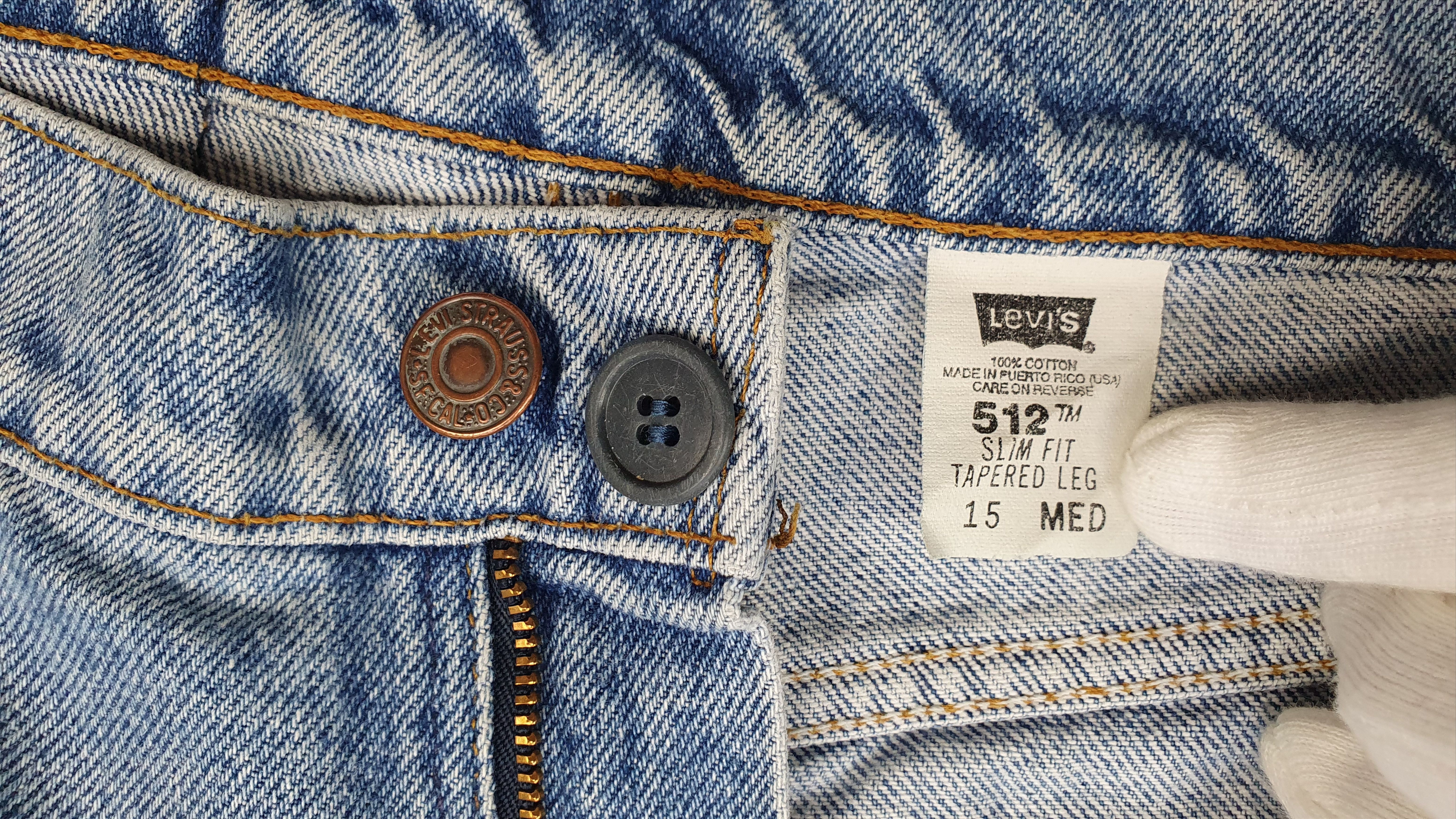Levi's × Levi's Vintage Clothing 90s LEVIS Tapered leg Vintage Dirty Denim Jeans Size US 31 - 7 Thumbnail