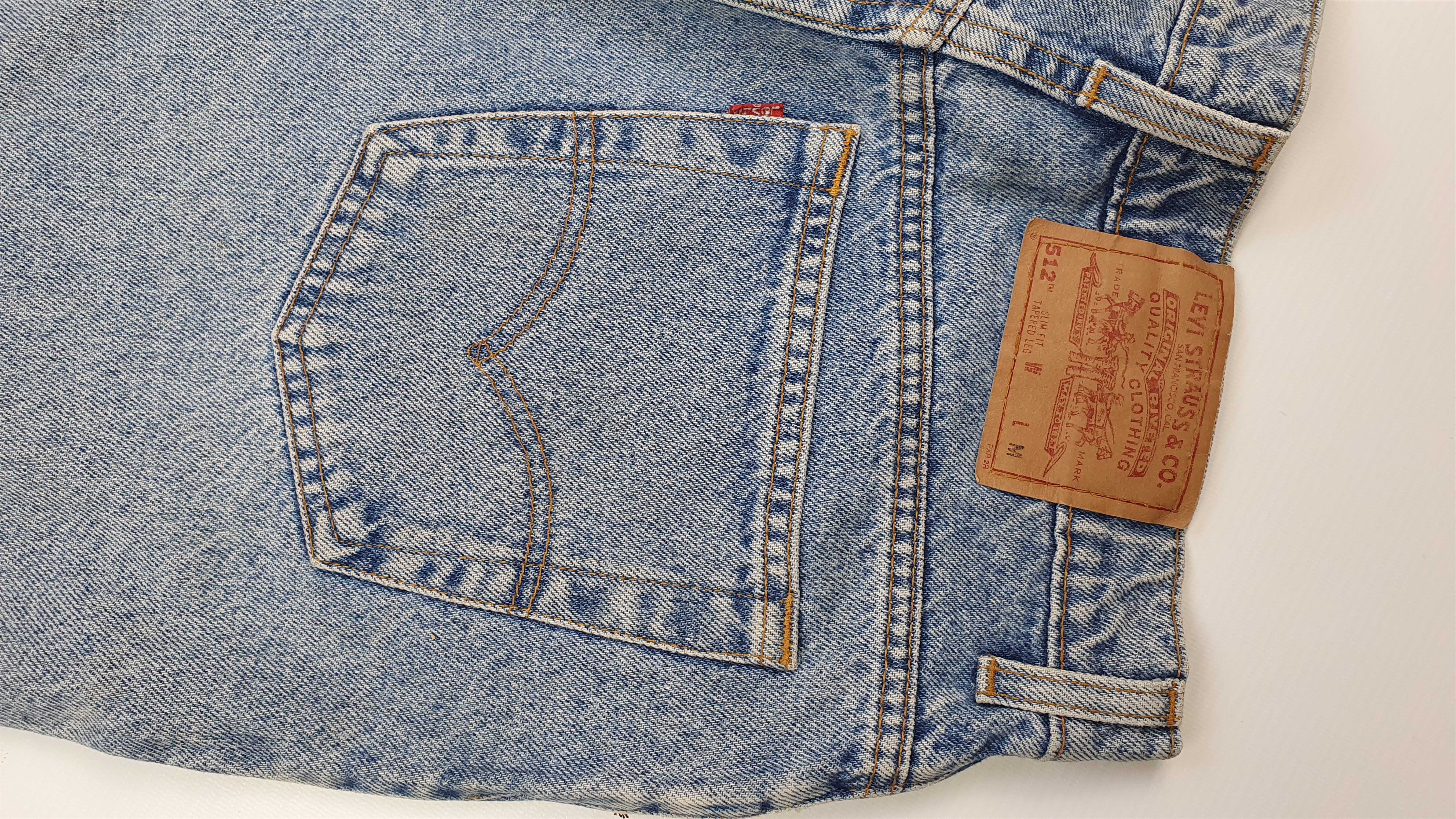 Levi's × Levi's Vintage Clothing 90s LEVIS Tapered leg Vintage Dirty Denim Jeans Size US 31 - 5 Thumbnail