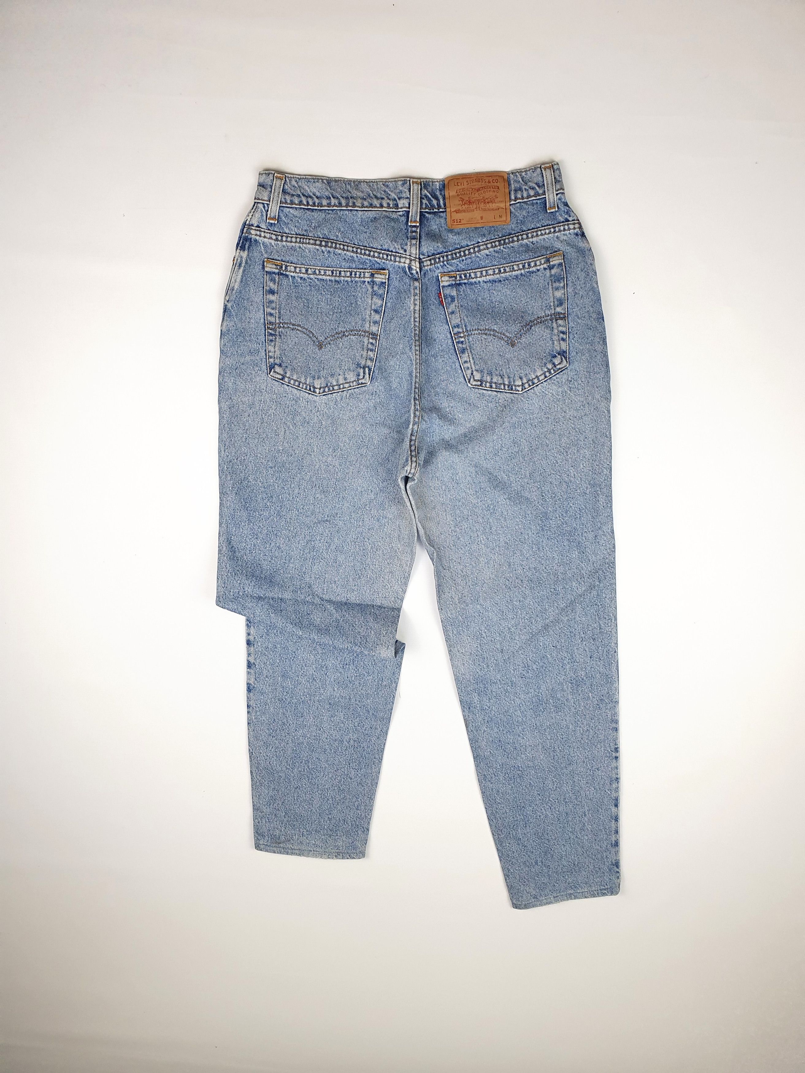 Levi's × Levi's Vintage Clothing 90s LEVIS Tapered leg Vintage Dirty Denim Jeans Size US 31 - 13 Thumbnail