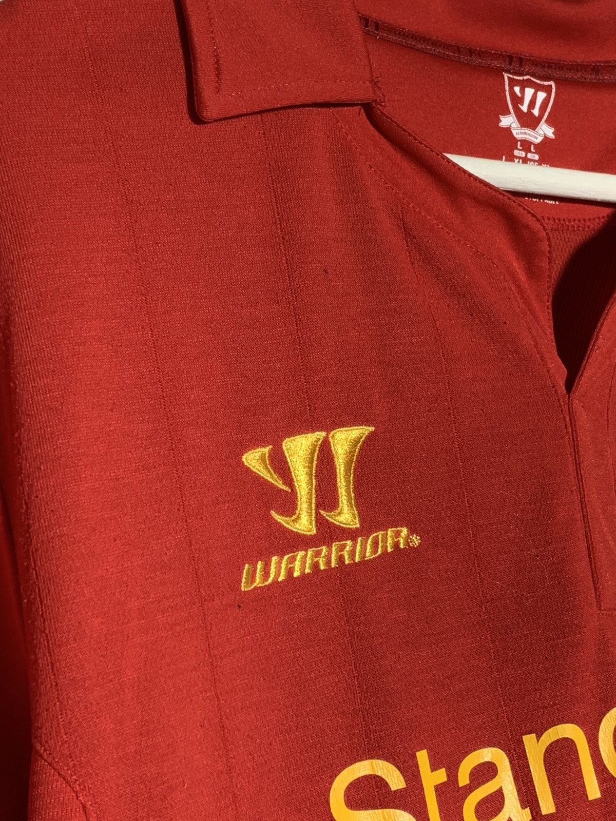 Warrior Liverpool Warrior 2012/13 Home Y2k Streetwear Football Shirt Size US L / EU 52-54 / 3 - 4 Thumbnail
