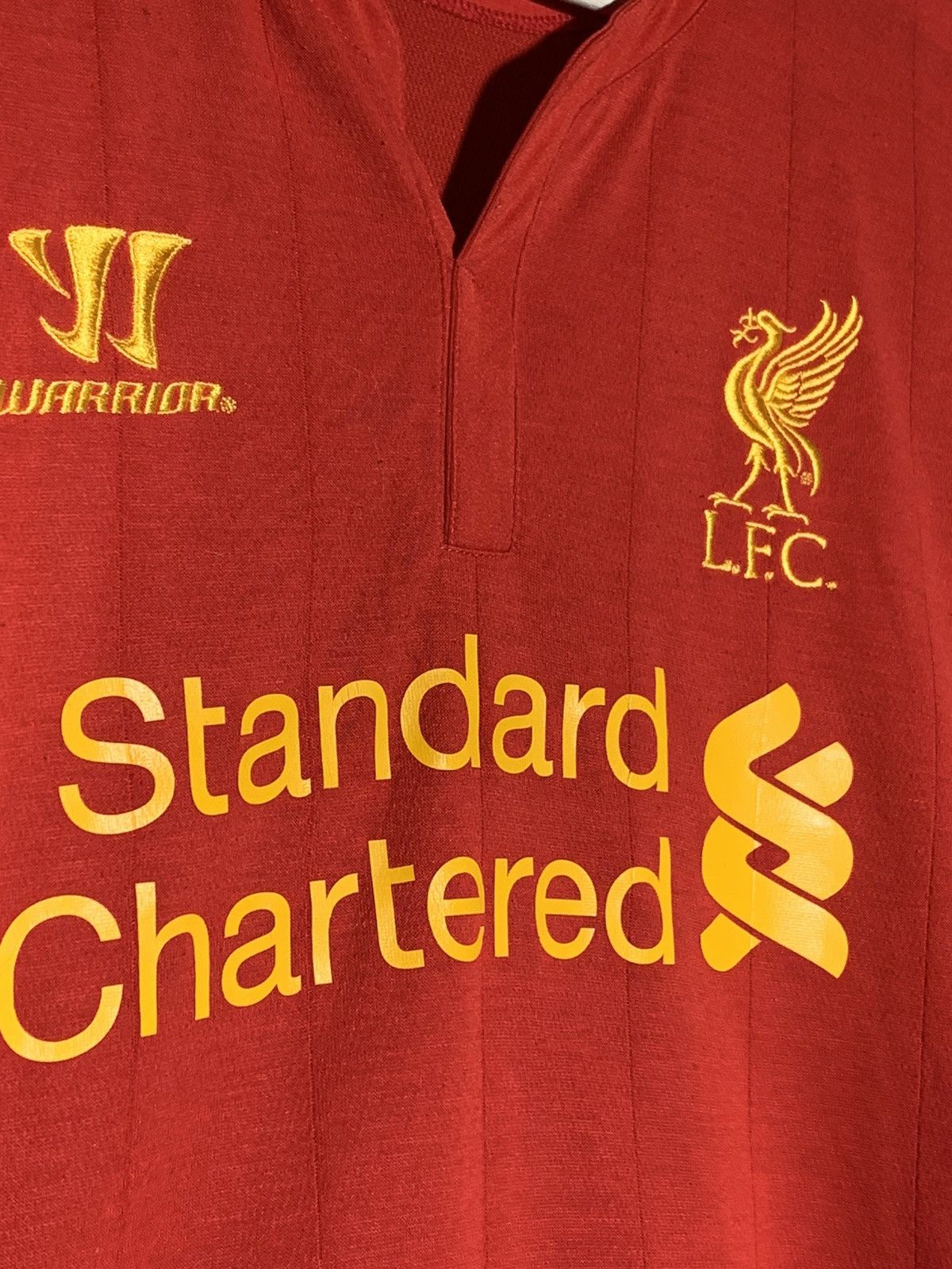 Warrior Liverpool Warrior 2012/13 Home Y2k Streetwear Football Shirt Size US L / EU 52-54 / 3 - 5 Thumbnail