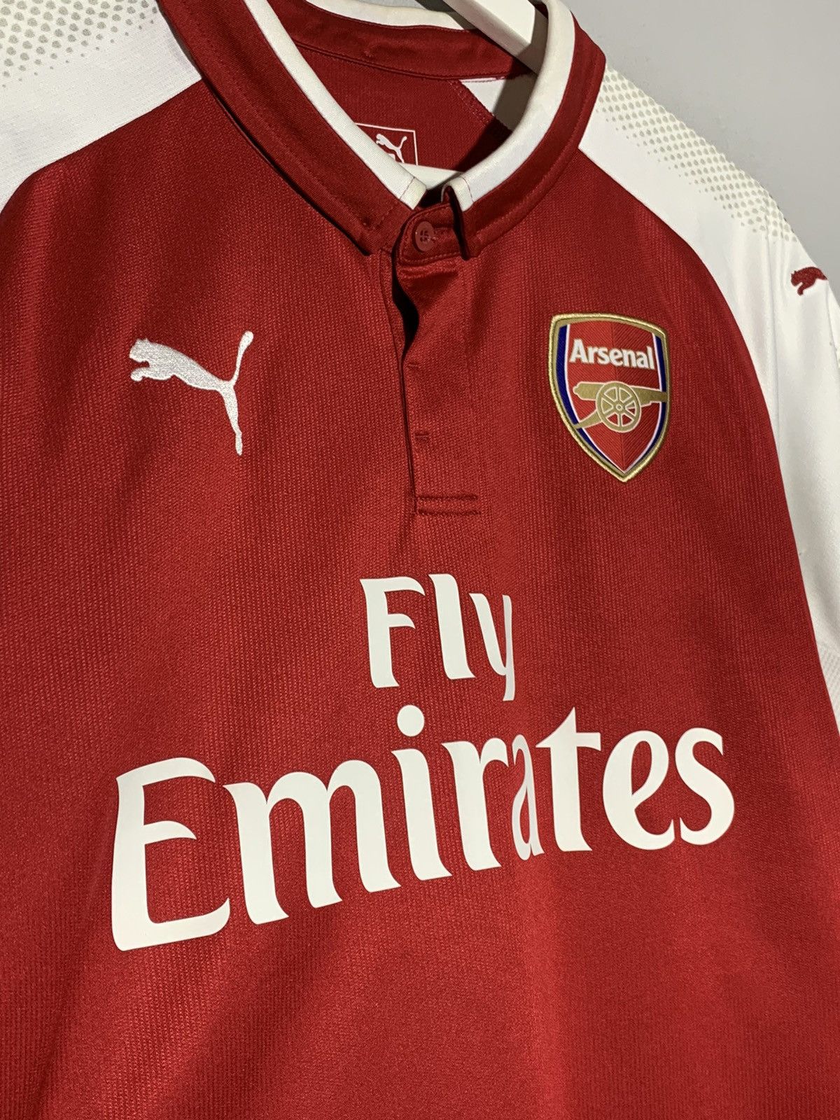 Puma Arsenal Puma 2017/18 Home Y2k Streetwear Football Shirt Size US M / EU 48-50 / 2 - 3 Thumbnail