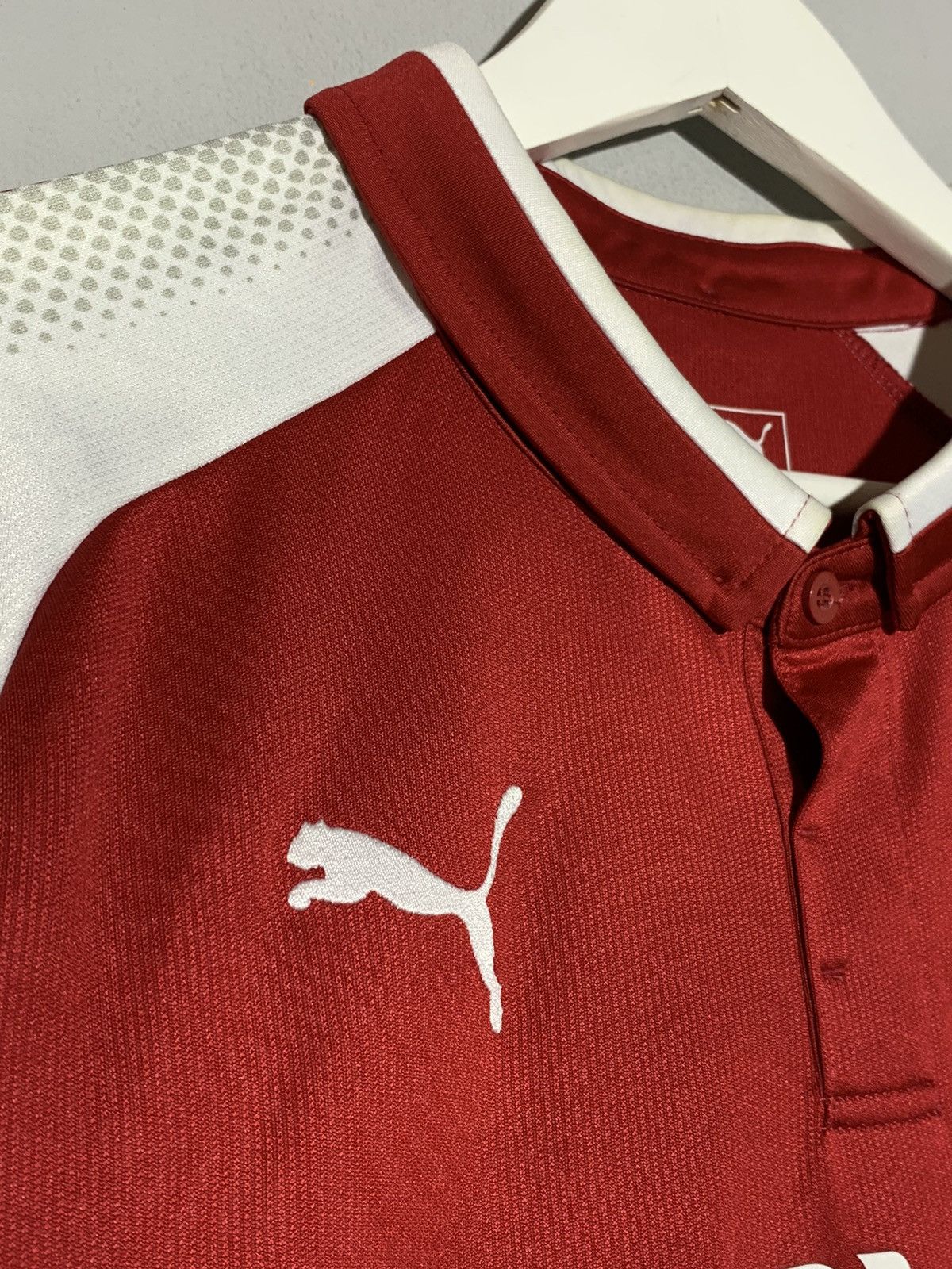 Puma Arsenal Puma 2017/18 Home Y2k Streetwear Football Shirt Size US M / EU 48-50 / 2 - 4 Thumbnail