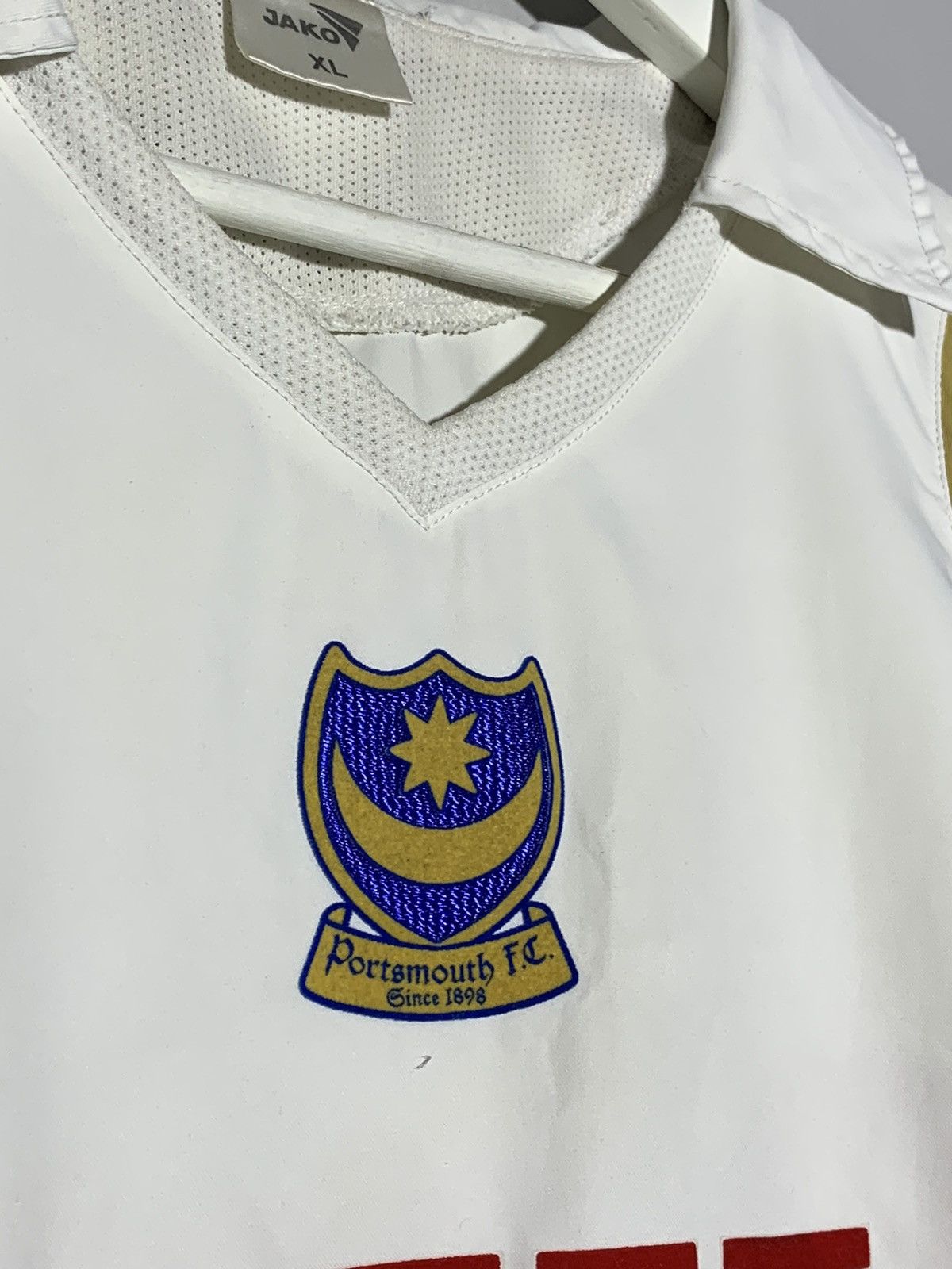 Vintage Portsmouth 2007/08 Y2k Streetwear Hype Football Shirt Size US XL / EU 56 / 4 - 6 Thumbnail