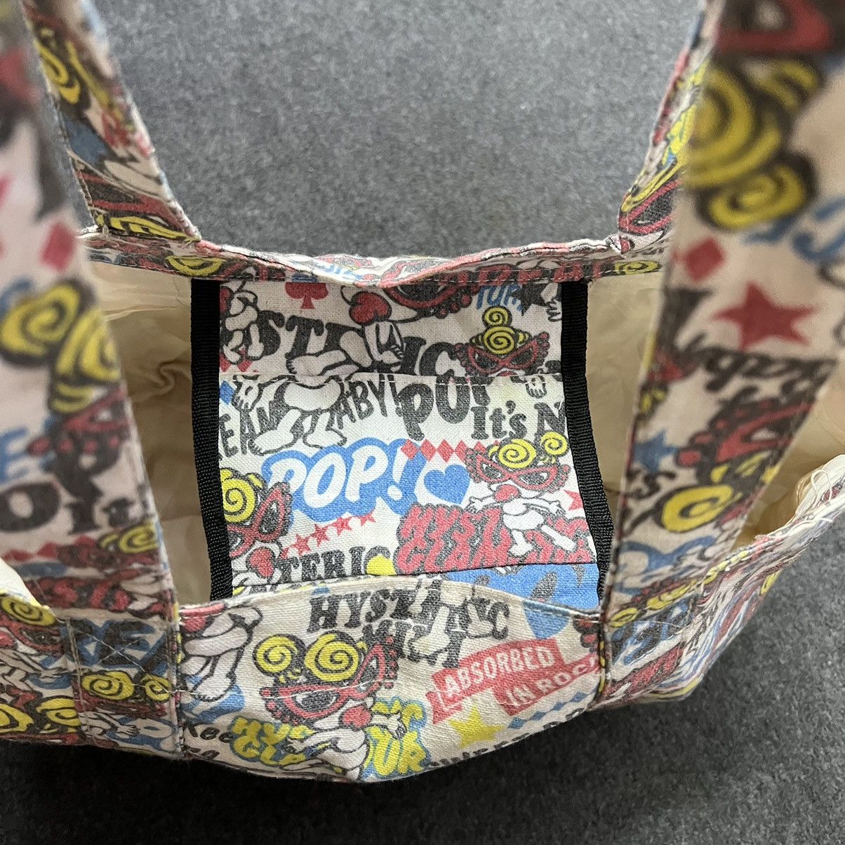 Hysteric Glamour × Japanese Brand Tote bag Hysteric mini Full print Size ONE SIZE - 6 Thumbnail