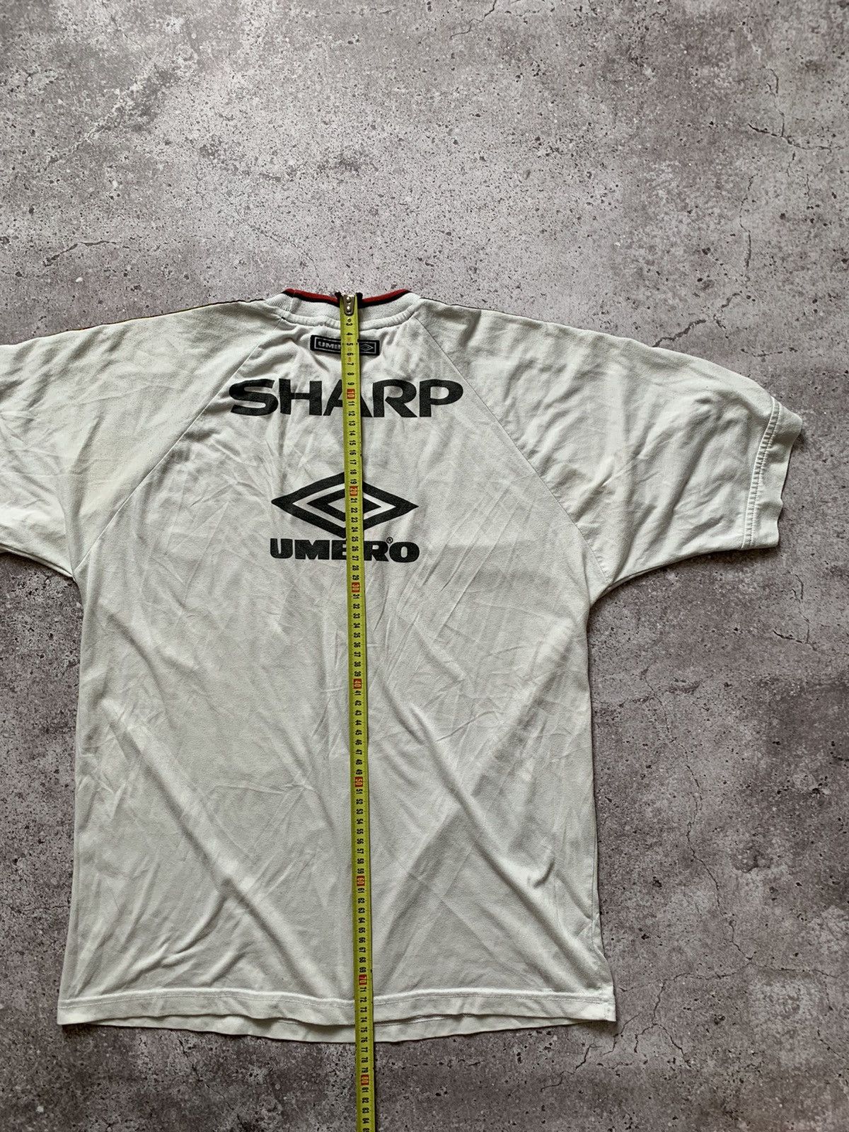 Umbro × Vintage Vintage 90s Manchester United x Umbro Training Tee T Shirt Size US L / EU 52-54 / 3 - 9 Thumbnail