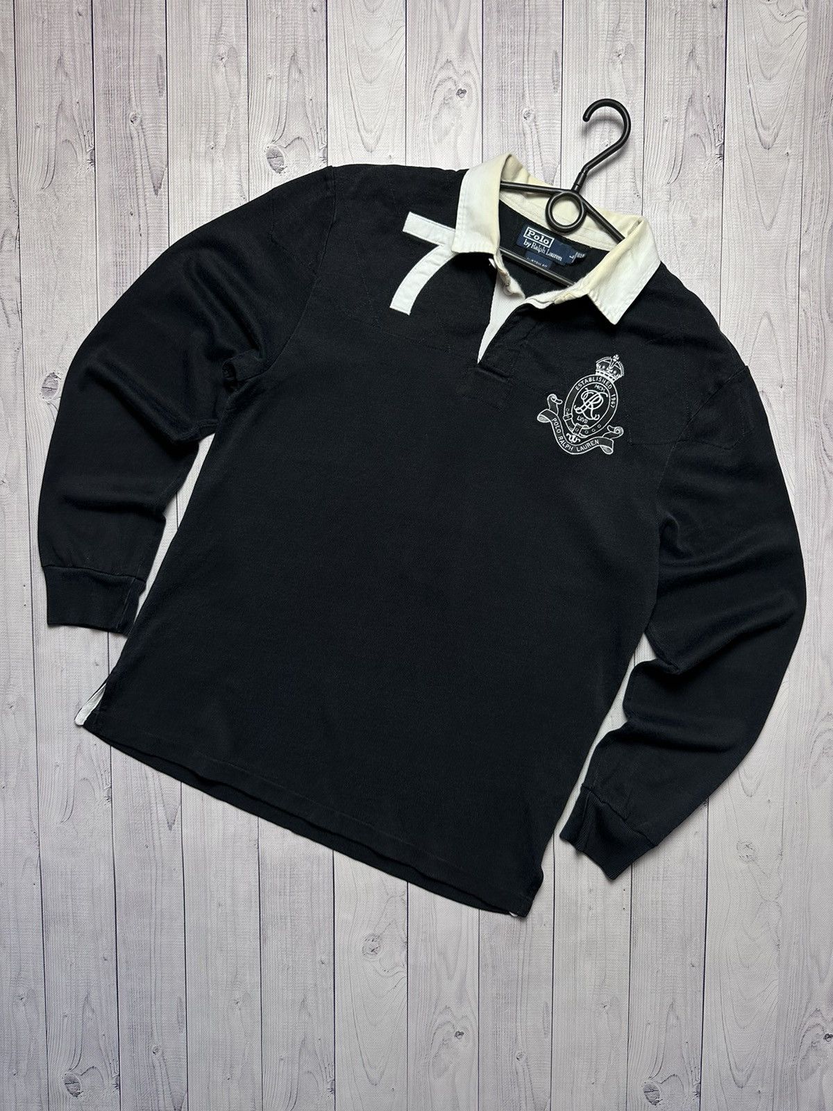 Other Vintage Rugby Polo Ralph Lauren size L logo number 7 rare Size US L / EU 52-54 / 3 - 1 Thumbnail