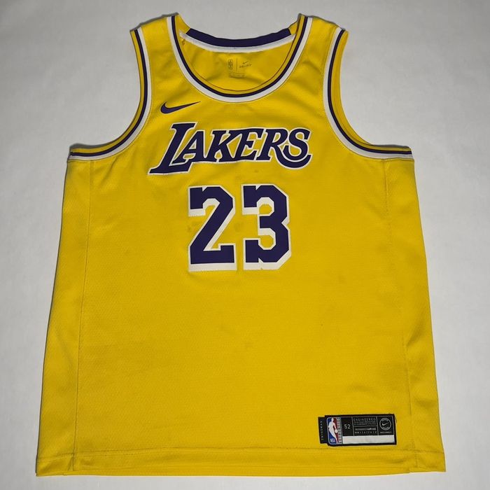 Lebron James #23 Los Angeles Lakers Jersey Size 56 Nba Kobe