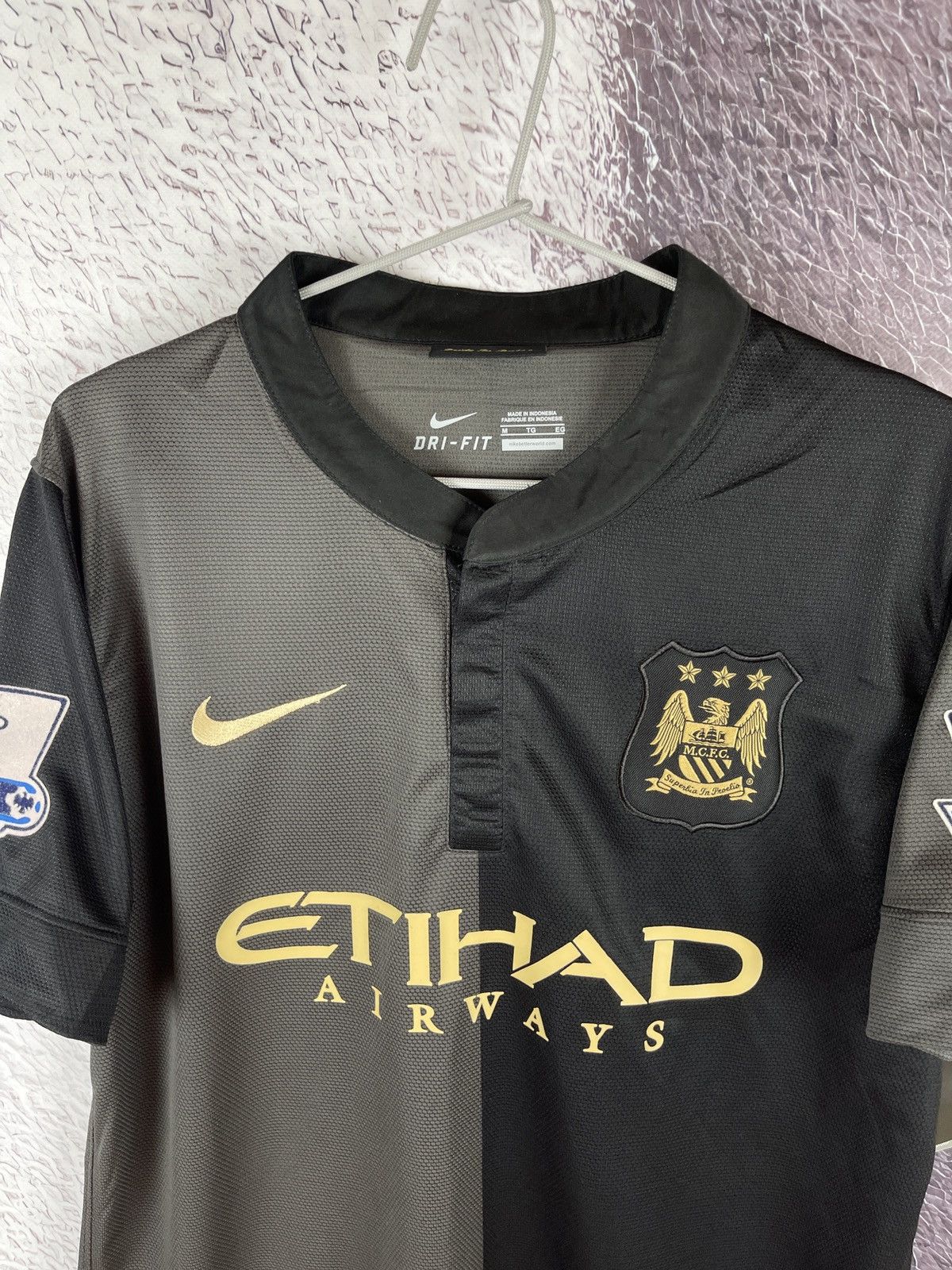 Nike Nike Manchester City 2013 2014 #22 Clichy Away soccer Shirt Size US M / EU 48-50 / 2 - 7 Thumbnail