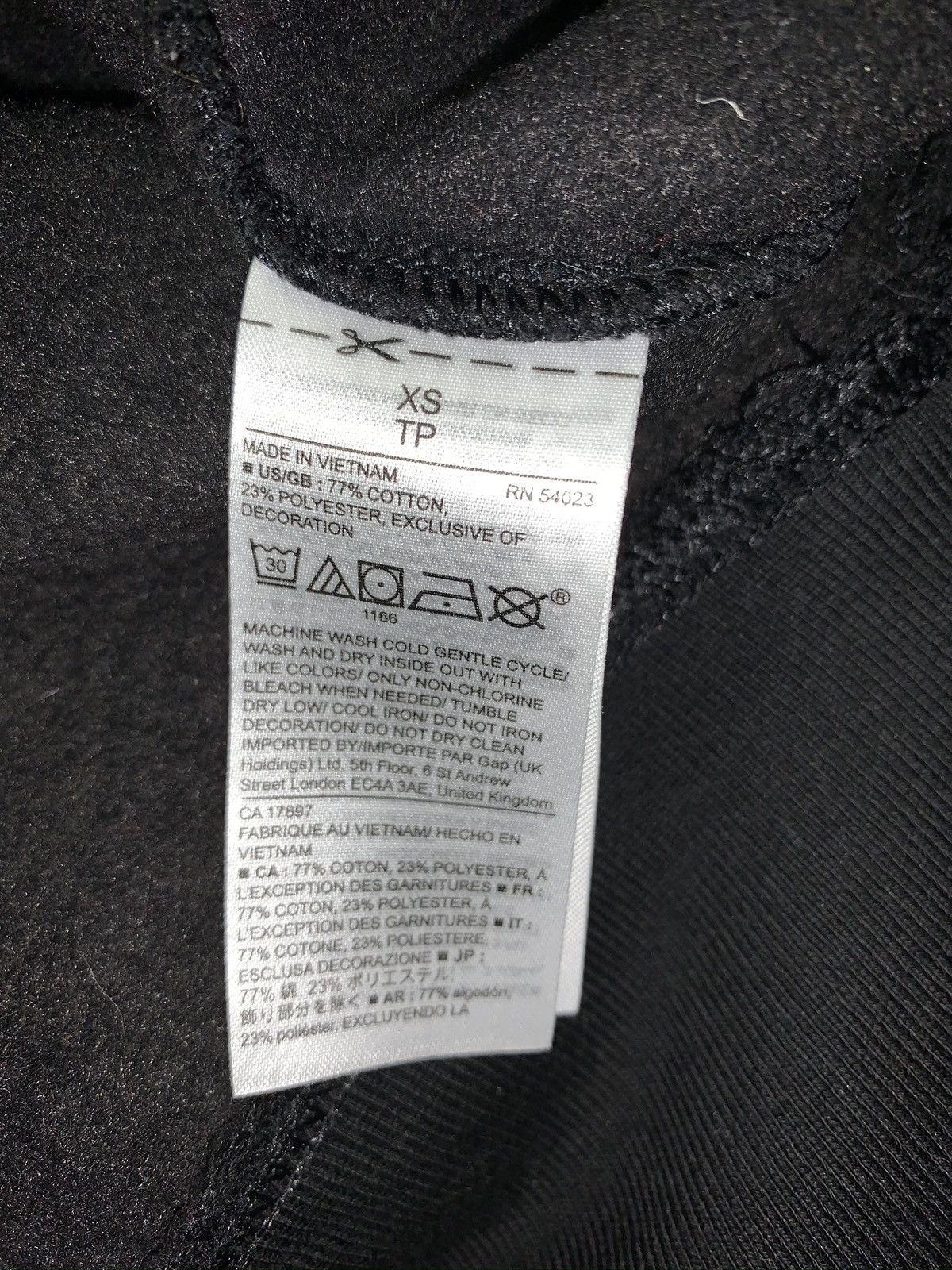Gap × Vintage GAP Big Logo Spell out Hoodie size men’s XS Size US XS / EU 42 / 0 - 5 Thumbnail