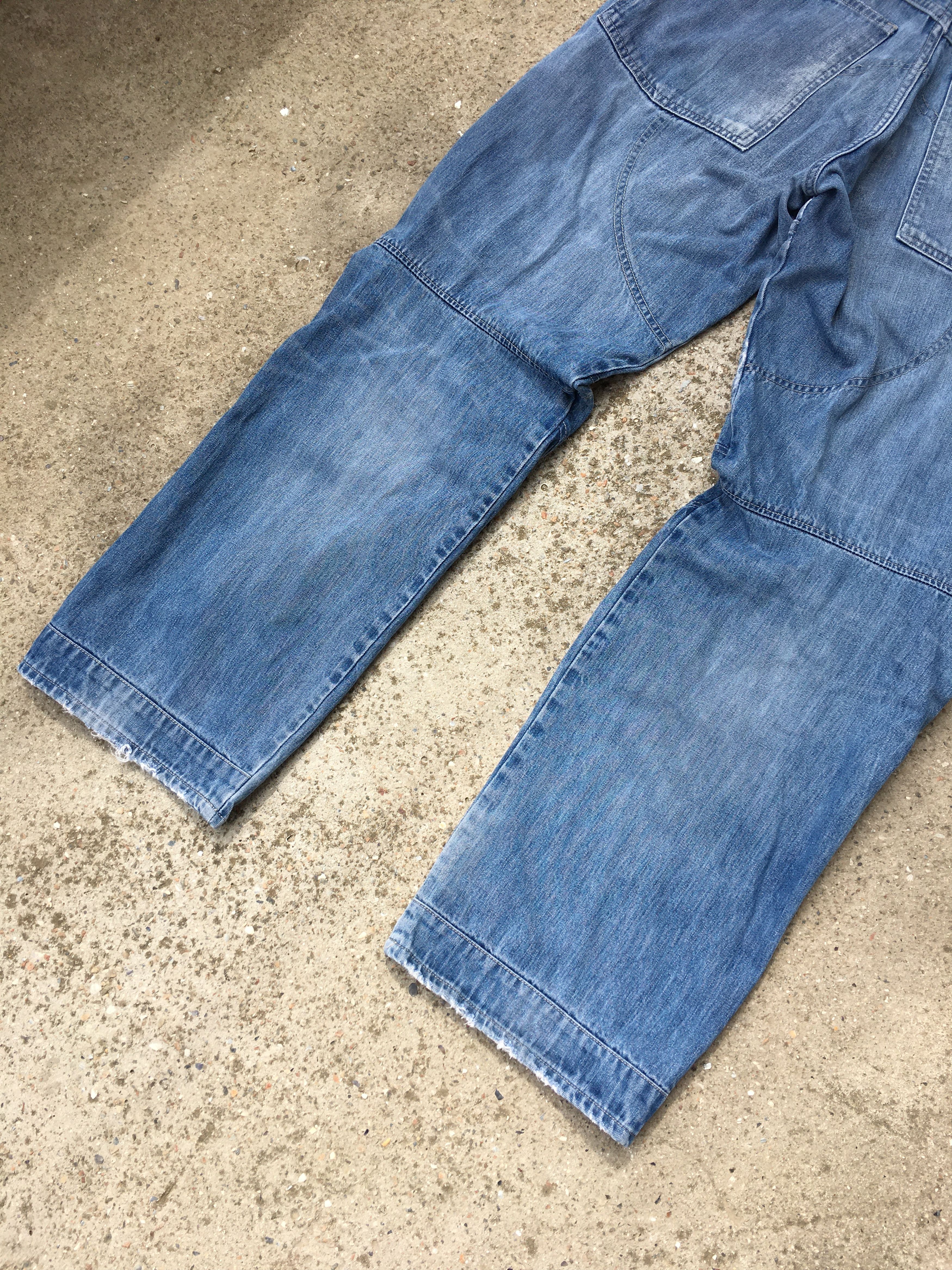 G-Star × Vintage Vintage G-Star Raw 3D Loose Blue Denim Jeans Pants Size US 32 / EU 48 - 6 Thumbnail