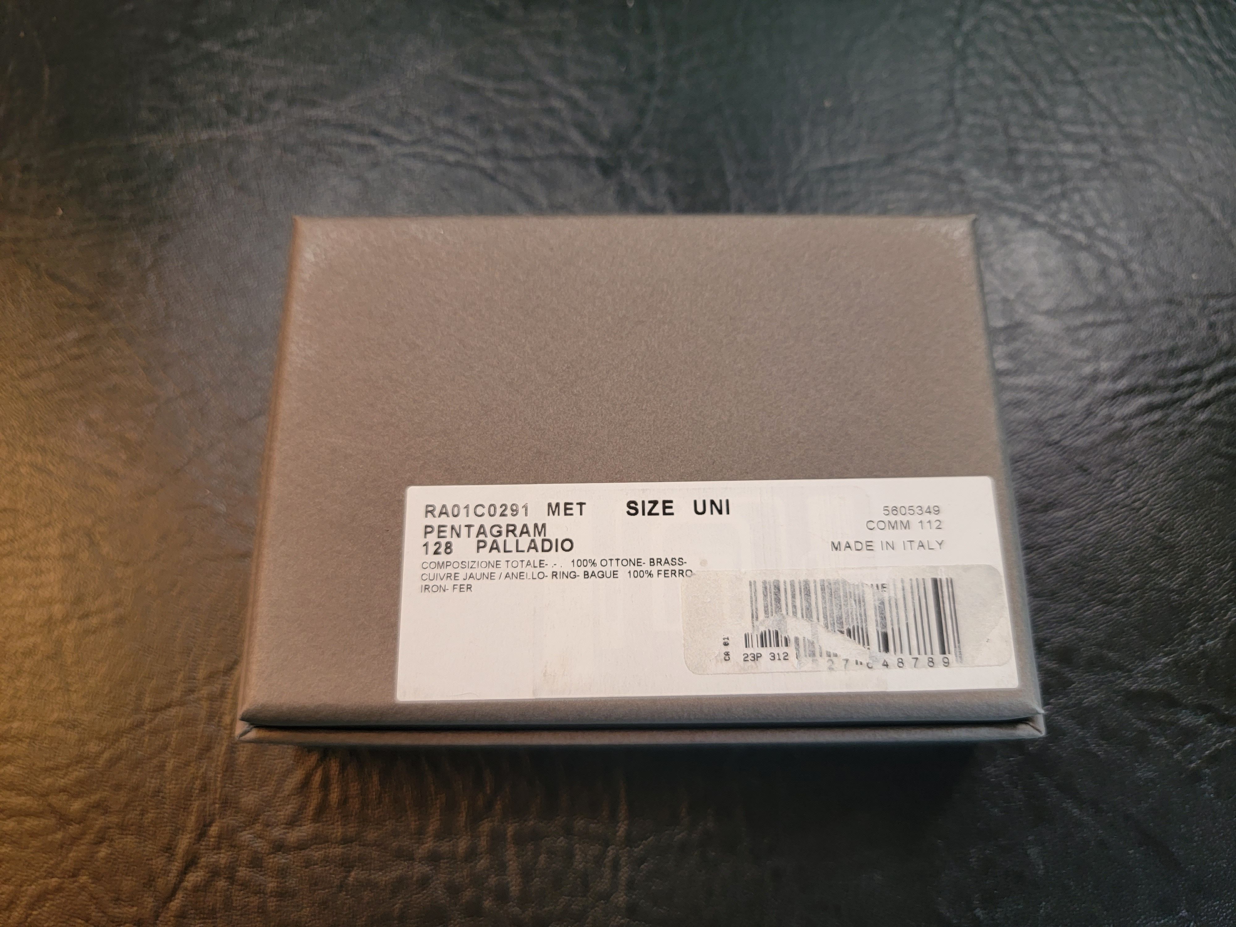 Rick Owens New Pentagram Pendant Keychain Rick Owens Size ONE SIZE - 4 Thumbnail