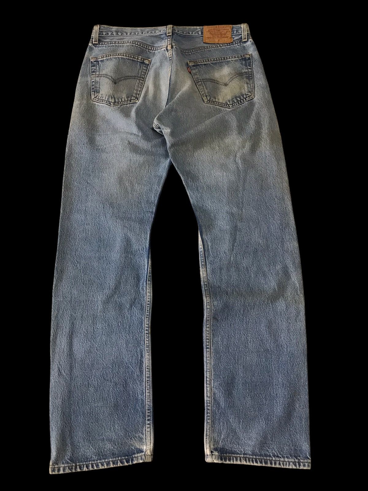 Levi's × Vintage 🔥🔥🔥Levis 501xx Kurt Cobain Ripped Distressed Denim Pant⚡️ Size US 33 - 11 Thumbnail
