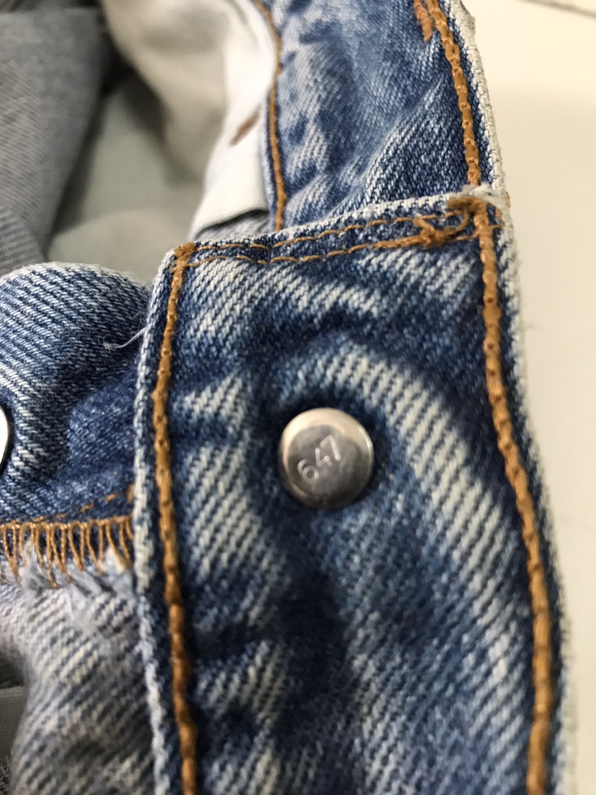 Levi's × Vintage 🔥🔥🔥Levis 501xx Kurt Cobain Ripped Distressed Denim Pant⚡️ Size US 33 - 14 Thumbnail
