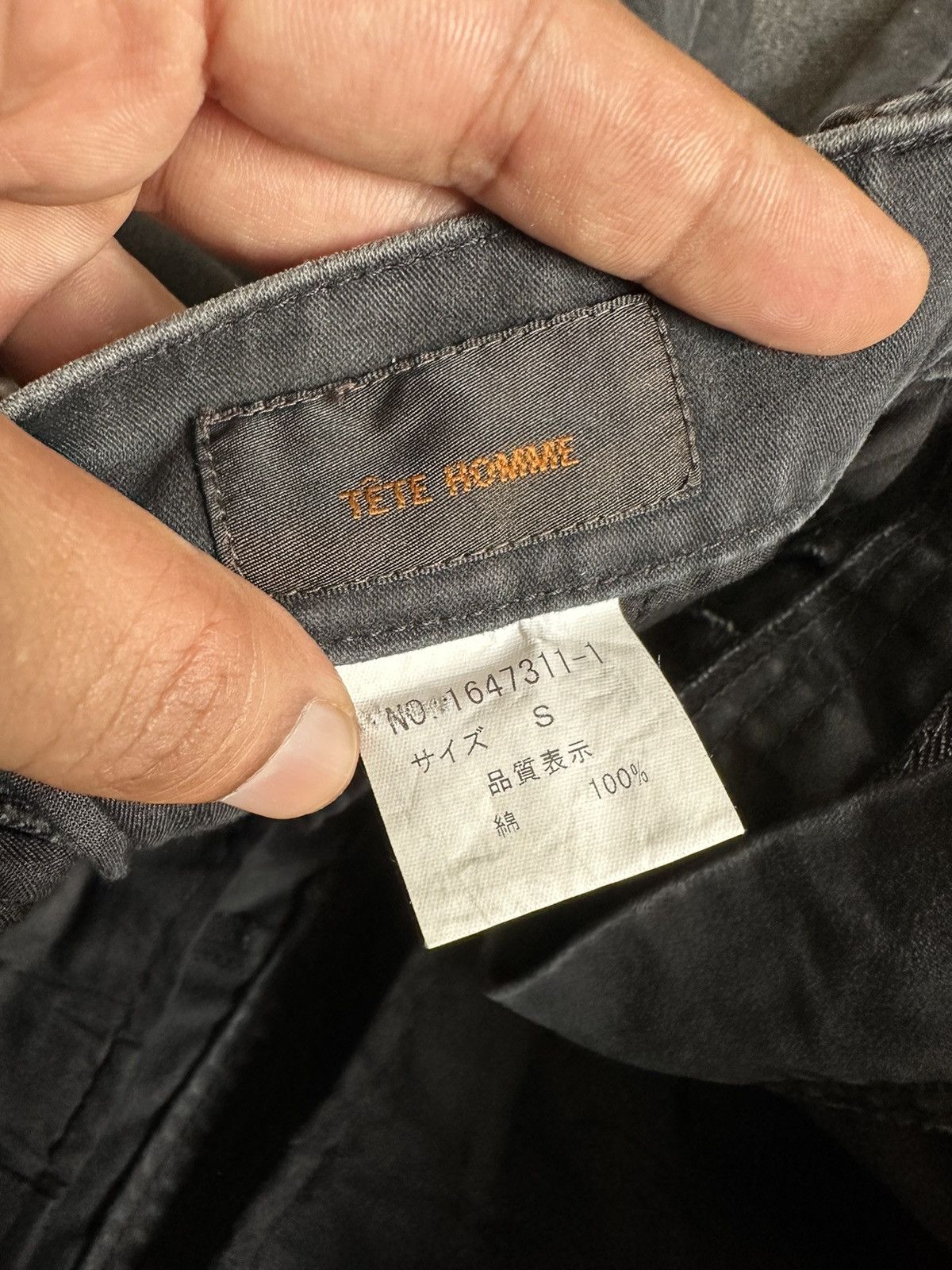 Kiminori Morishita 00’s Tete Homme Morishita era moleskin hybrid pant Size US 30 / EU 46 - 9 Thumbnail