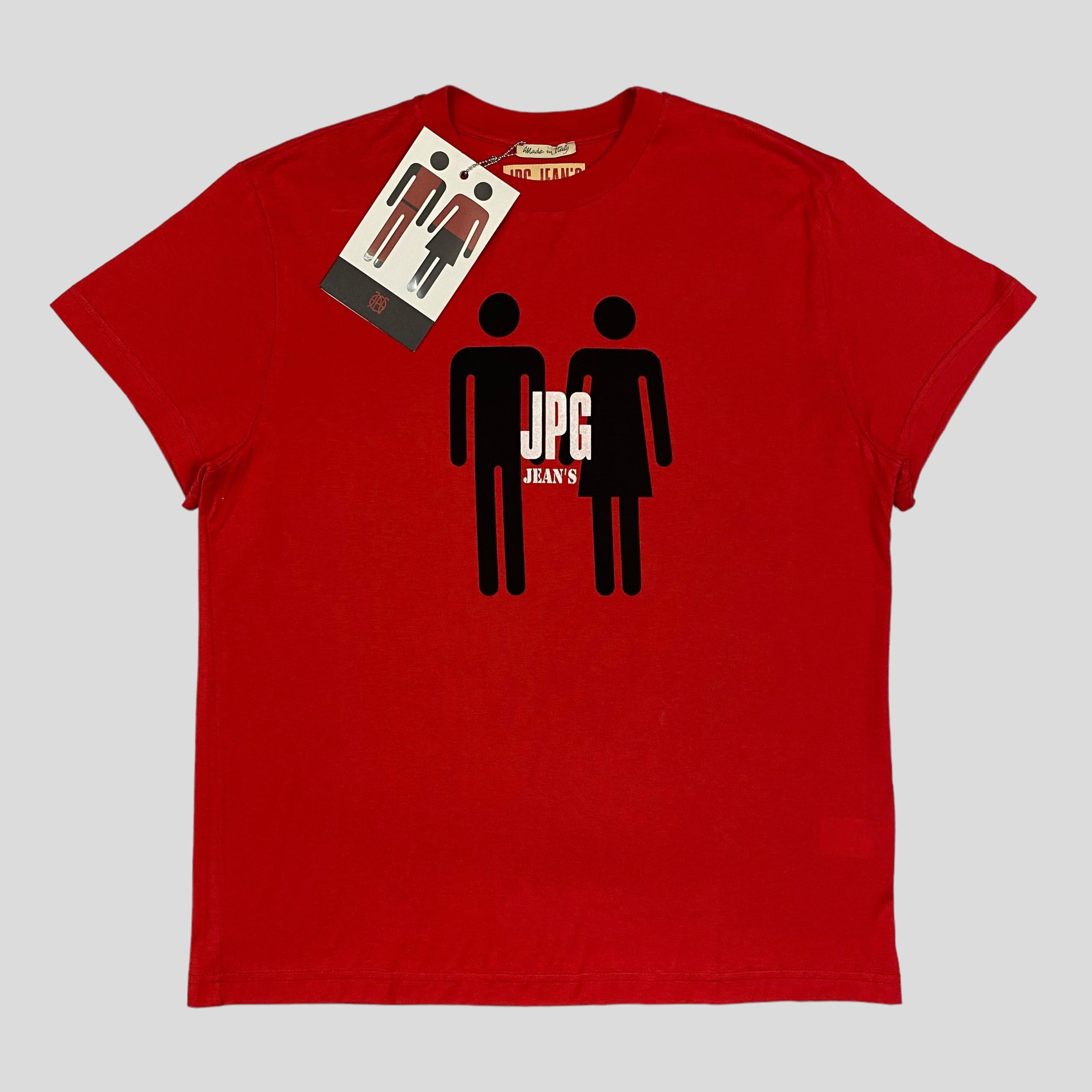 JPG Jeans Jean Paul Gaultier SS2003 Graphic Men’s T-shirt.