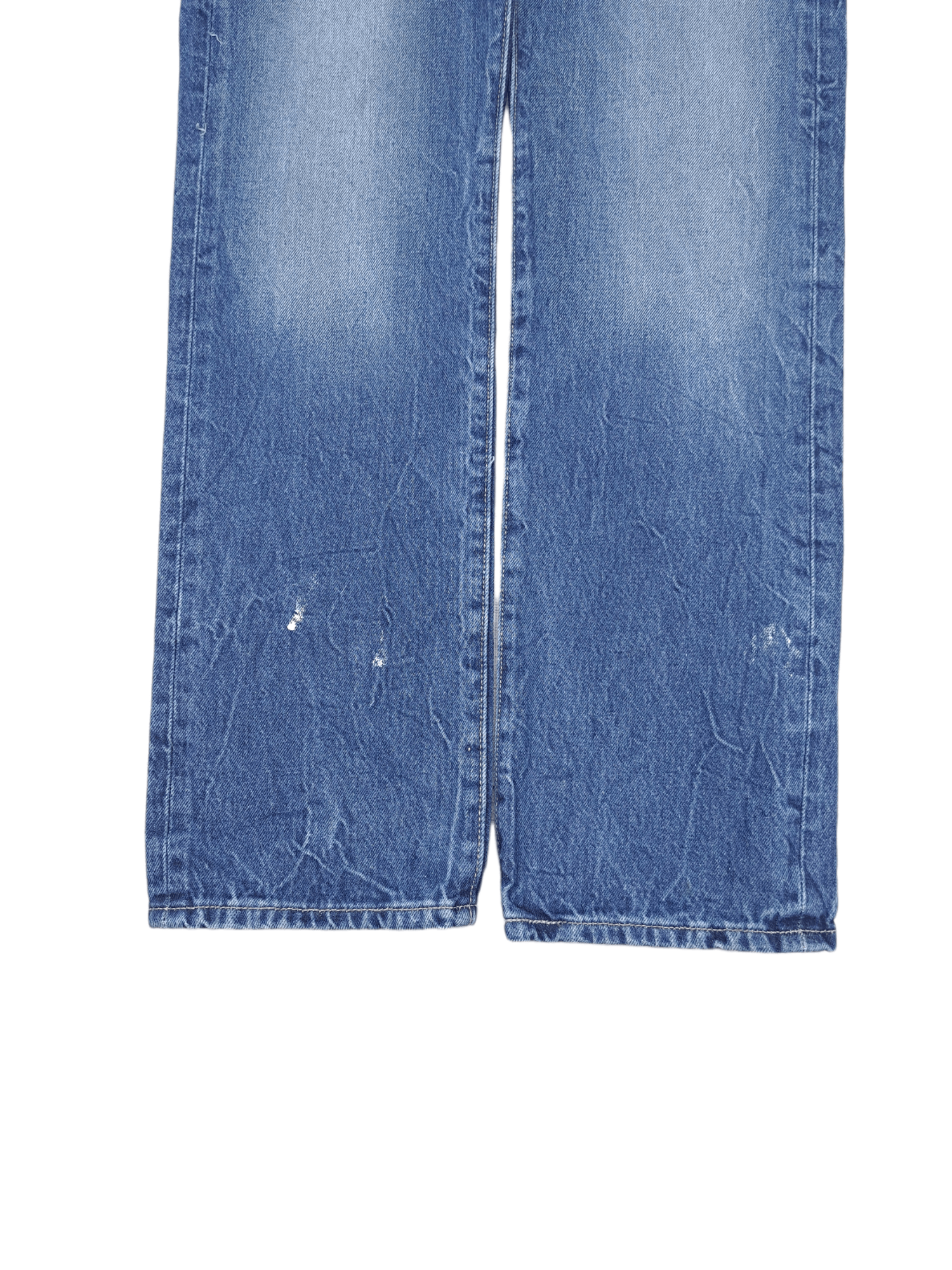 Levi's × Levi's Vintage Clothing × Vintage 💎 Vintage Levi's 501 31/32 Painter Washed Blue Denim Size US 31 - 3 Thumbnail