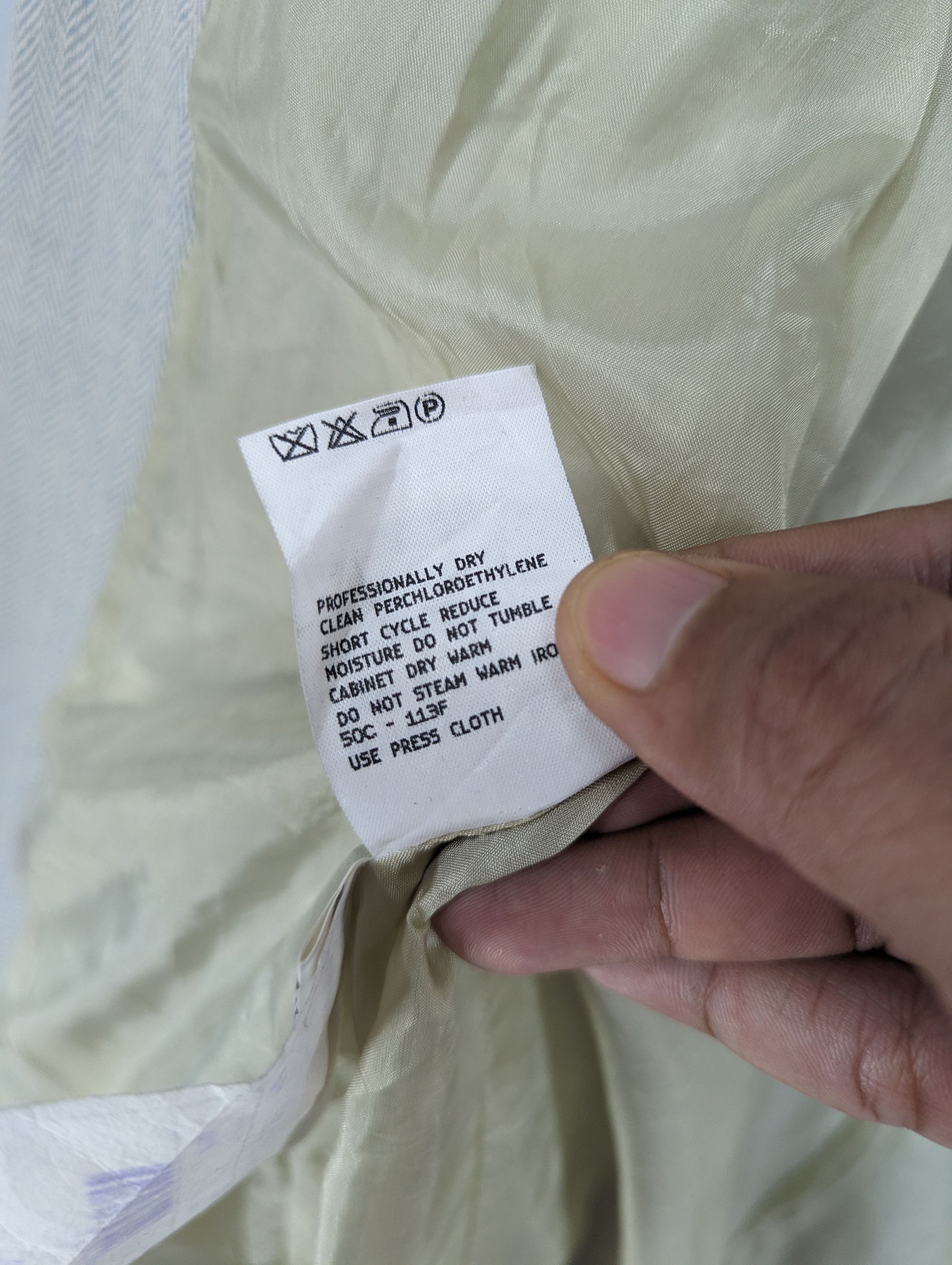 Armani × Designer × Giorgio Armani 🔥RARE🔥Vintage Giorgio Armani Wool Blazer Jacket Size XS / US 0-2 / IT 36-38 - 9 Thumbnail