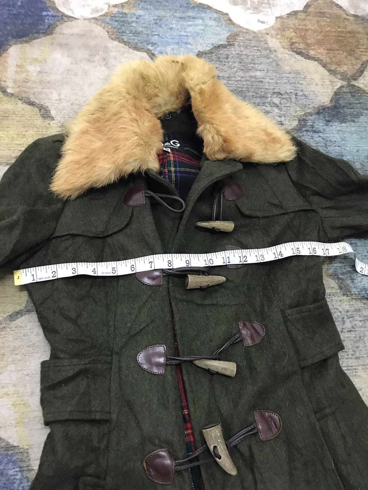 Dolce & Gabbana Dolce& Gabbana Duffle Coat Faux Fur Size M / US 6-8 / IT 42-44 - 13 Thumbnail