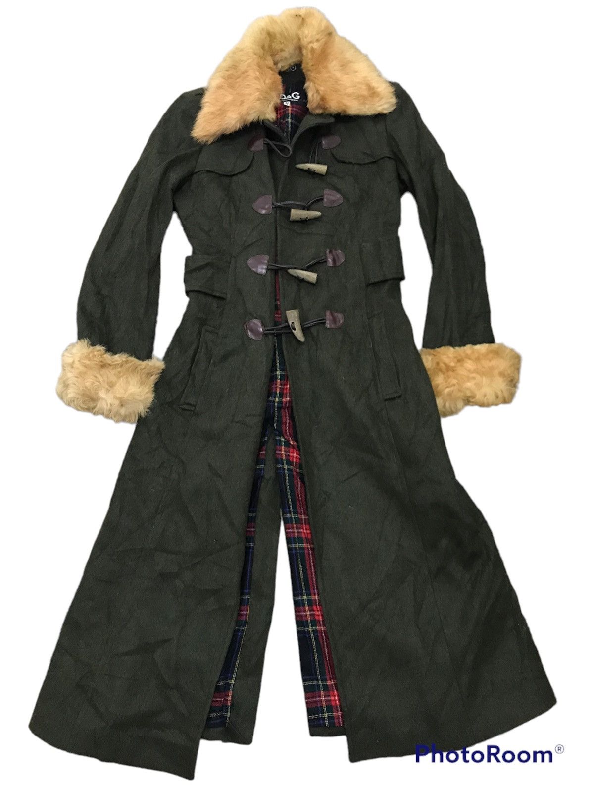 Dolce & Gabbana Dolce& Gabbana Duffle Coat Faux Fur Size M / US 6-8 / IT 42-44 - 1 Thumbnail