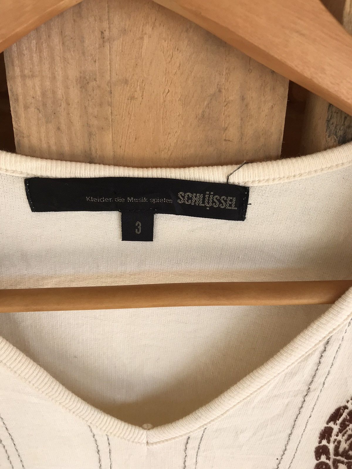 Japanese Brand Archived Schlussel Sukajan Motive Graphic Tee Size US M / EU 48-50 / 2 - 5 Thumbnail